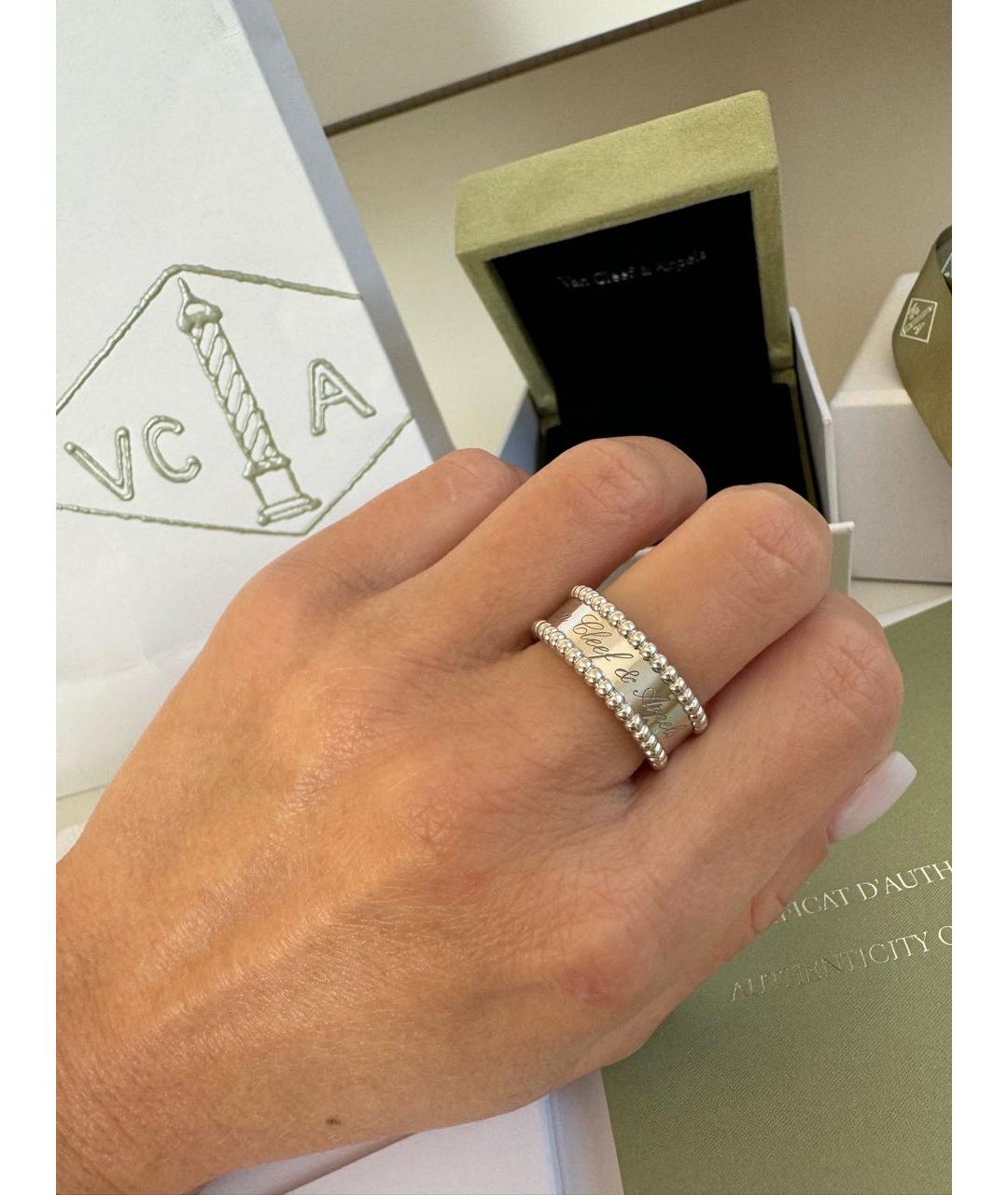 VAN CLEEF & ARPELS Серебряное кольцо из белого золота, фото 6