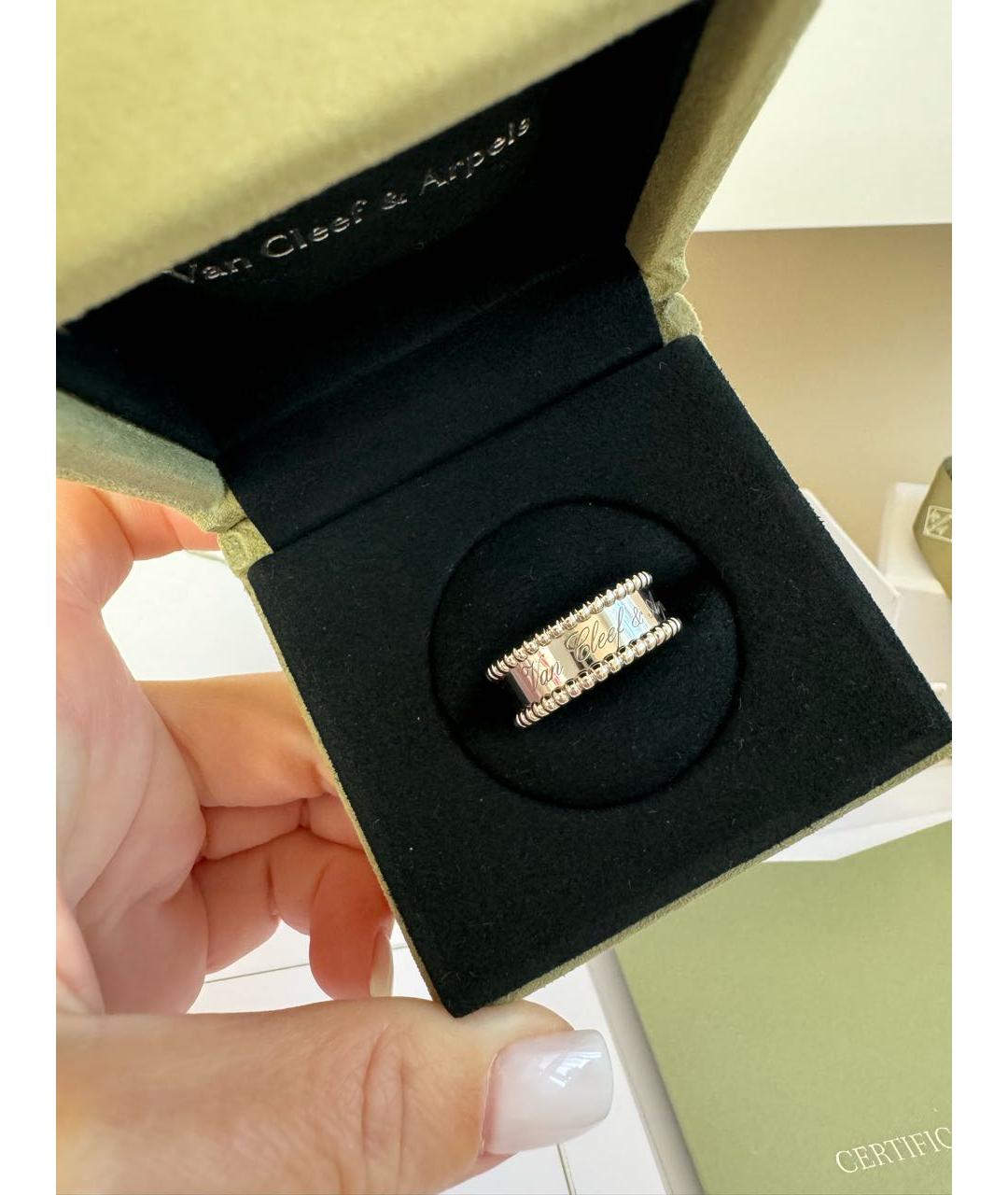VAN CLEEF & ARPELS Серебряное кольцо из белого золота, фото 2