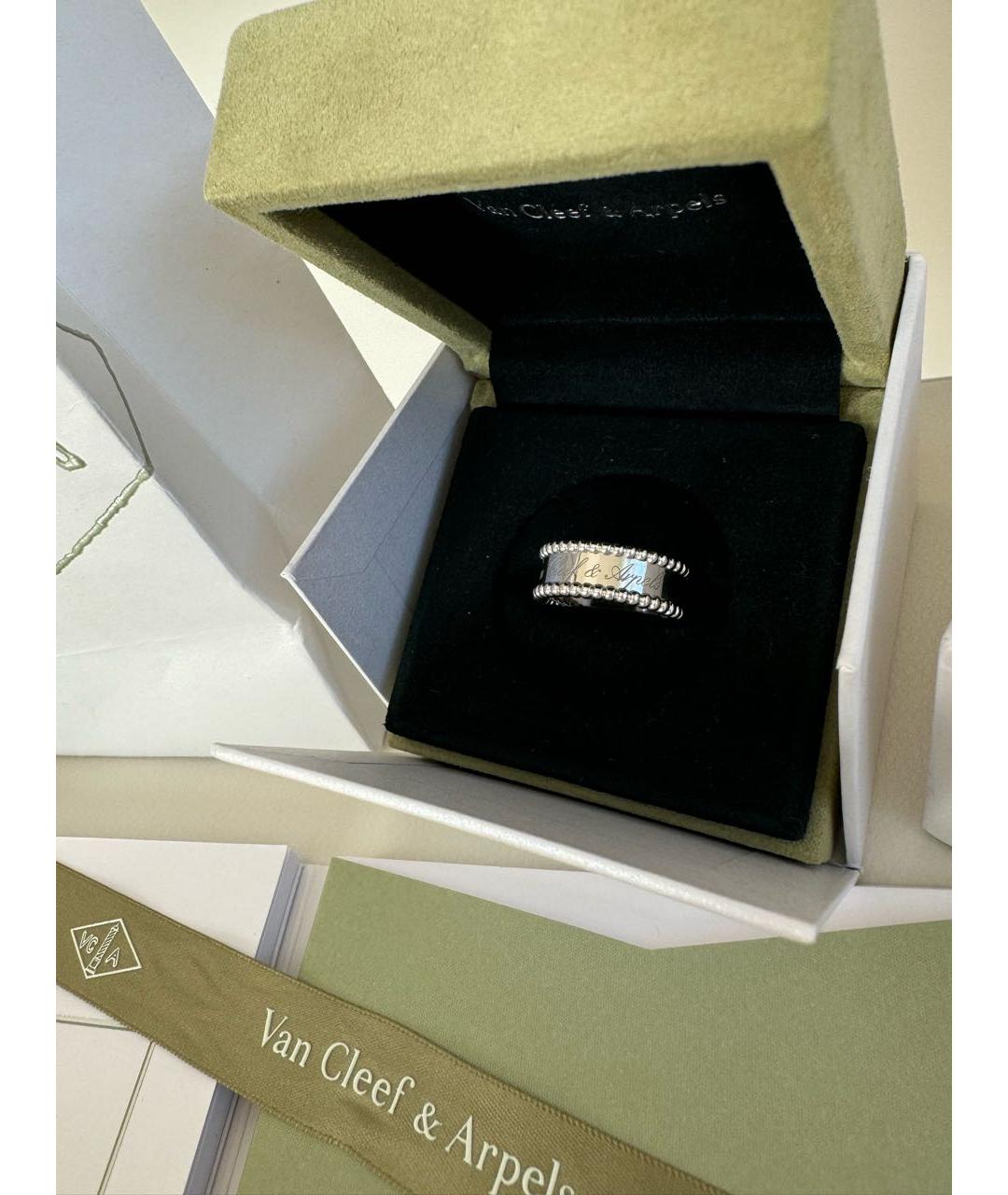 VAN CLEEF & ARPELS Серебряное кольцо из белого золота, фото 8