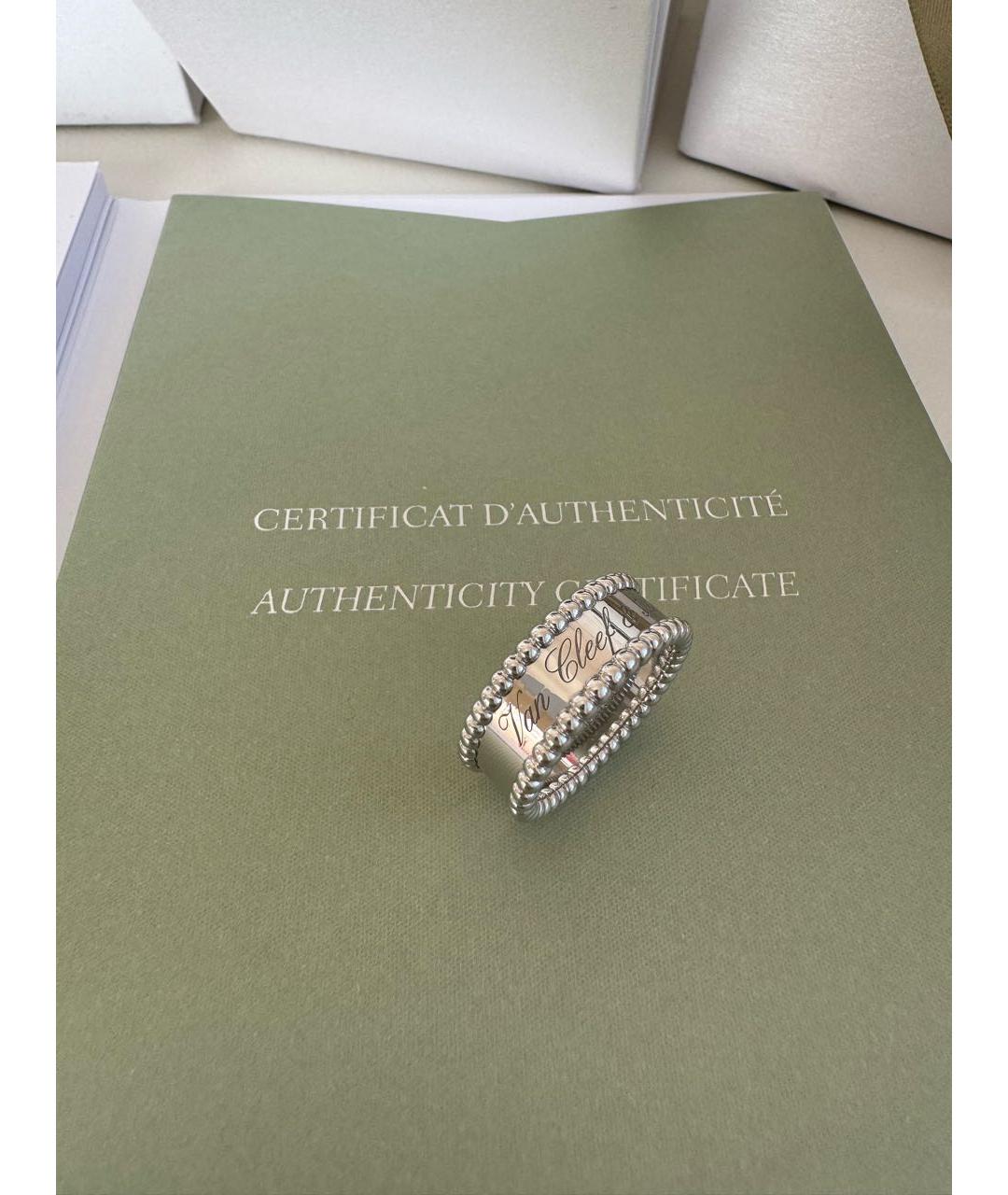 VAN CLEEF & ARPELS Серебряное кольцо из белого золота, фото 4
