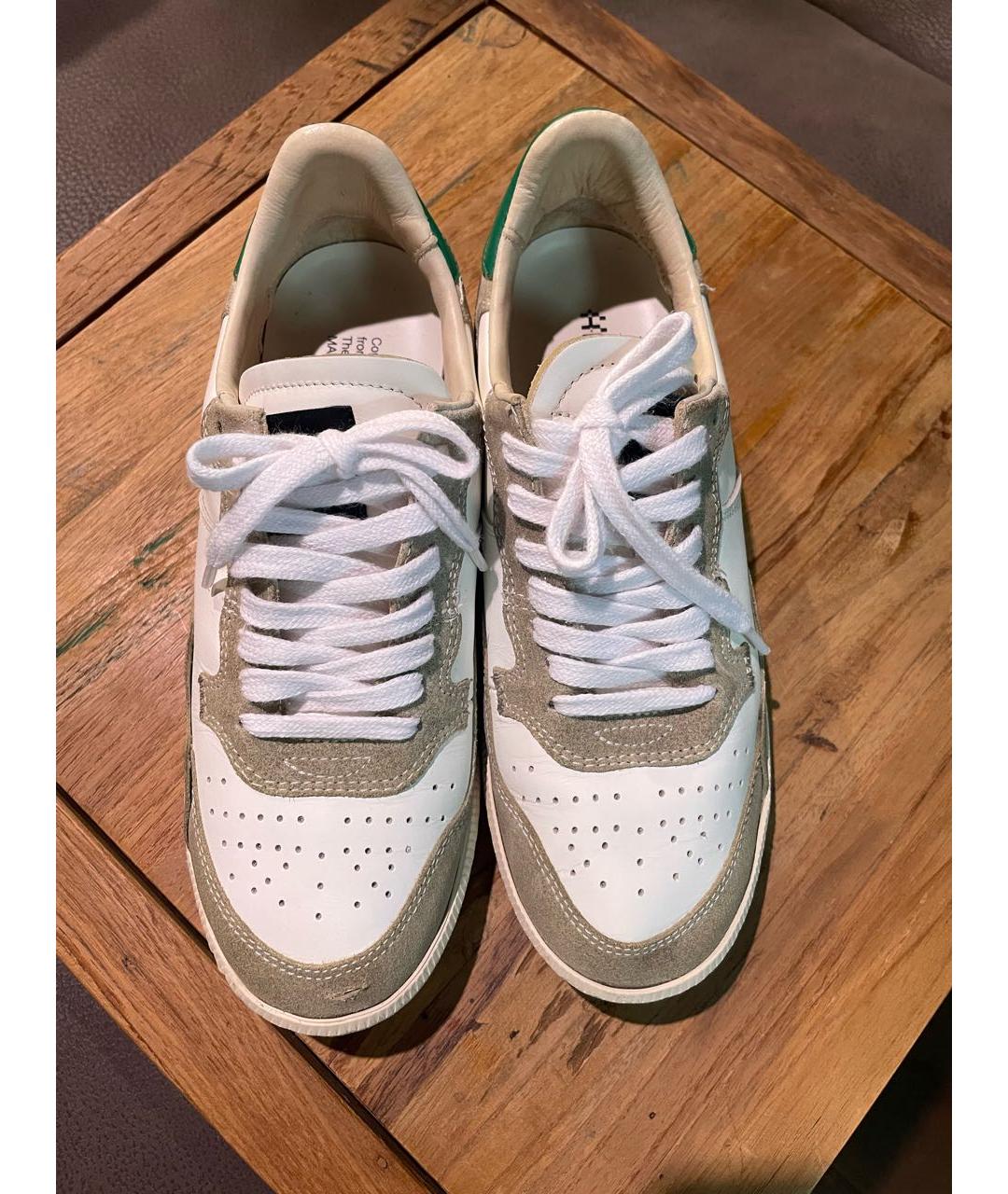 HIDNANDER Белые кожаные кеды, фото 2