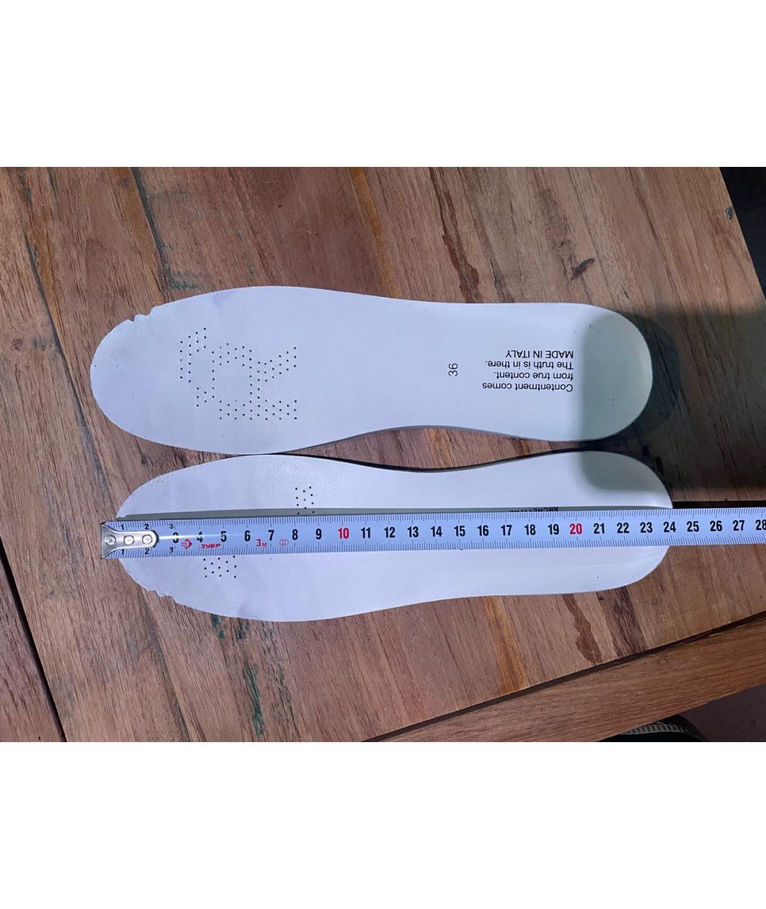 HIDNANDER Белые кожаные кеды, фото 6