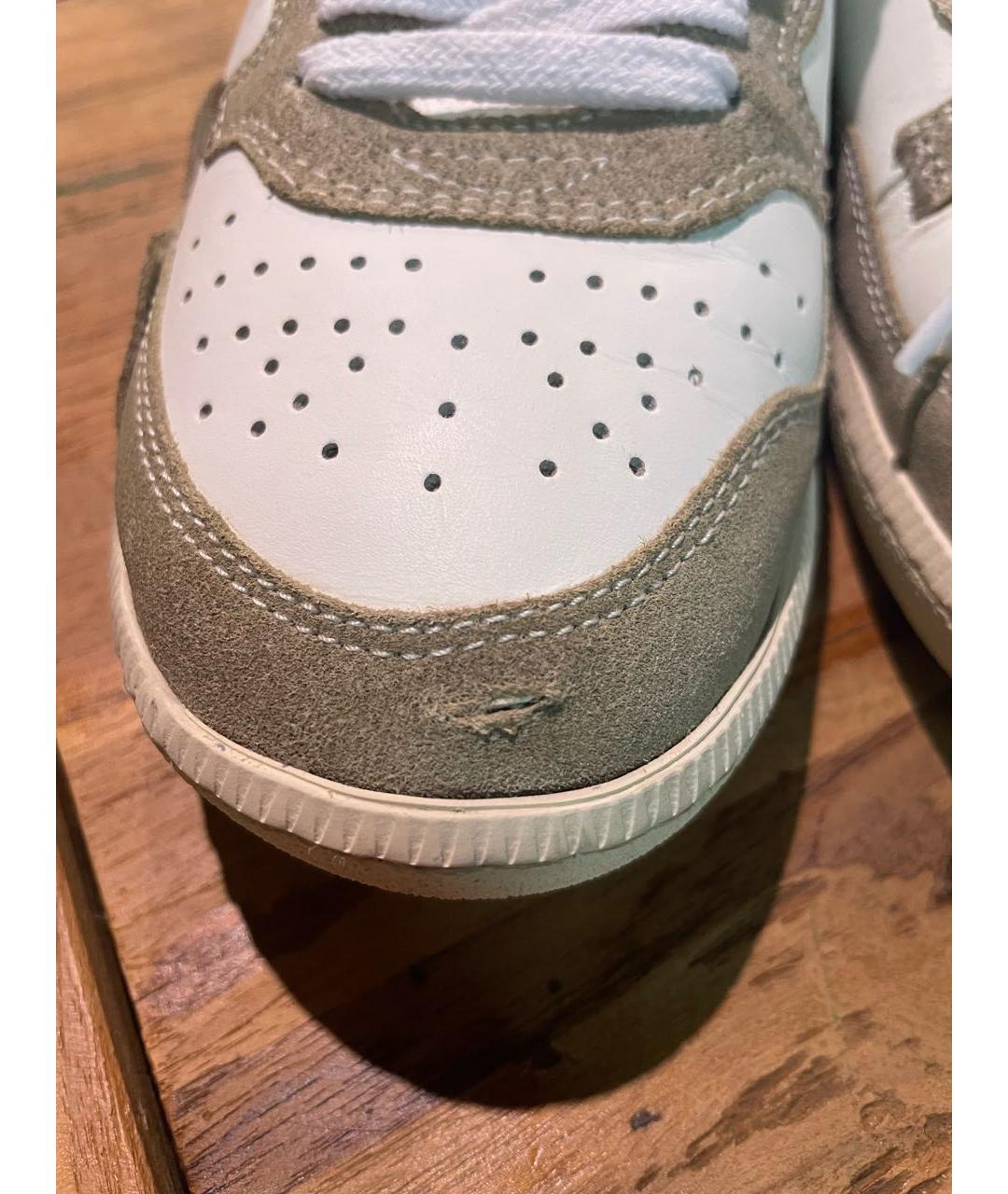 HIDNANDER Белые кожаные кеды, фото 7