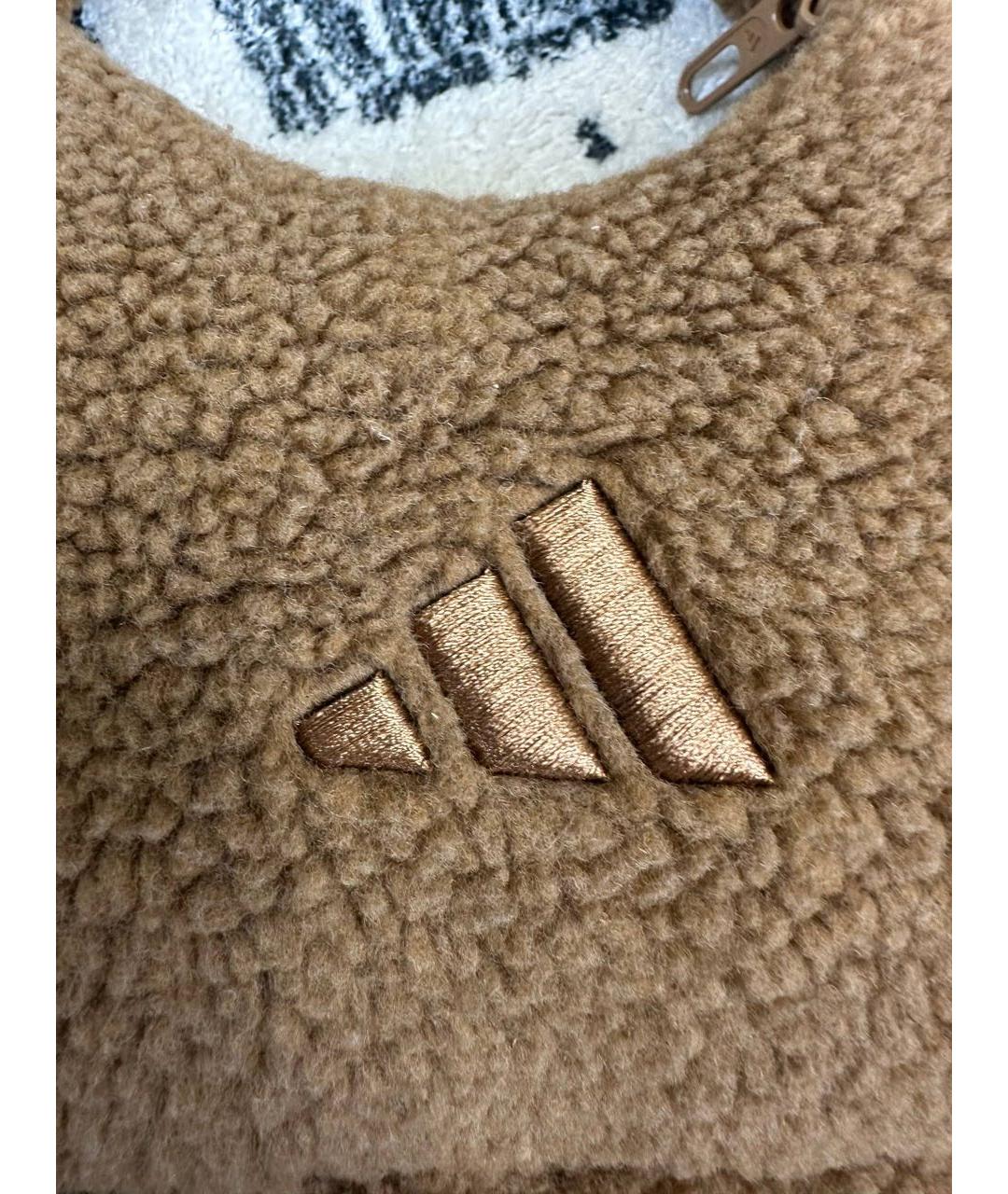 ADIDAS Черная шелковая сумка с короткими ручками, фото 5