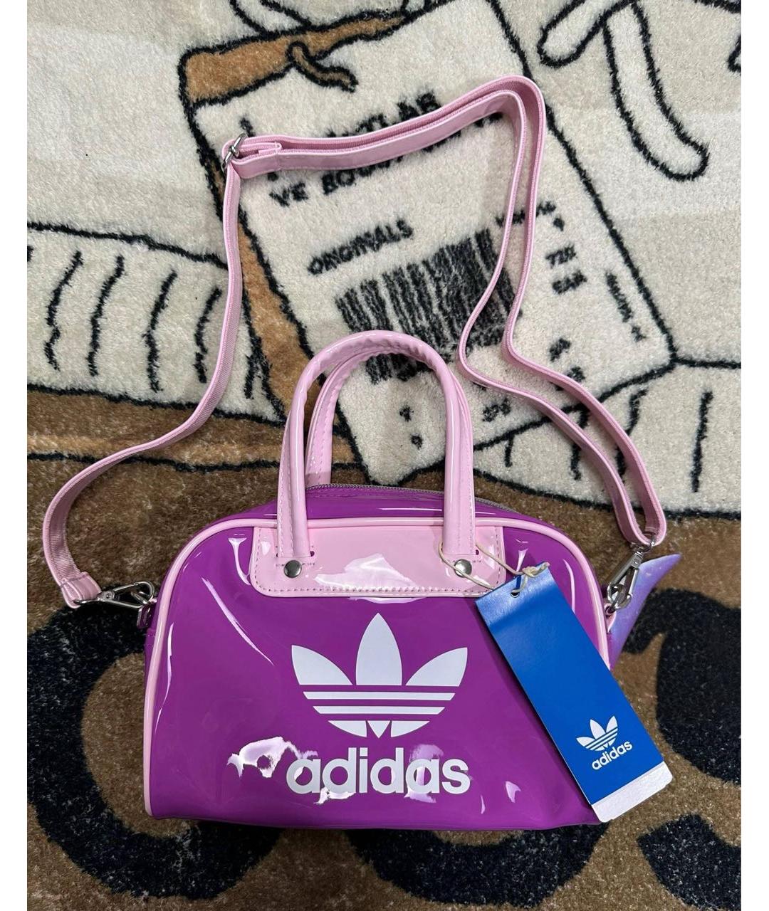 ADIDAS Розовая сумка через плечо, фото 7