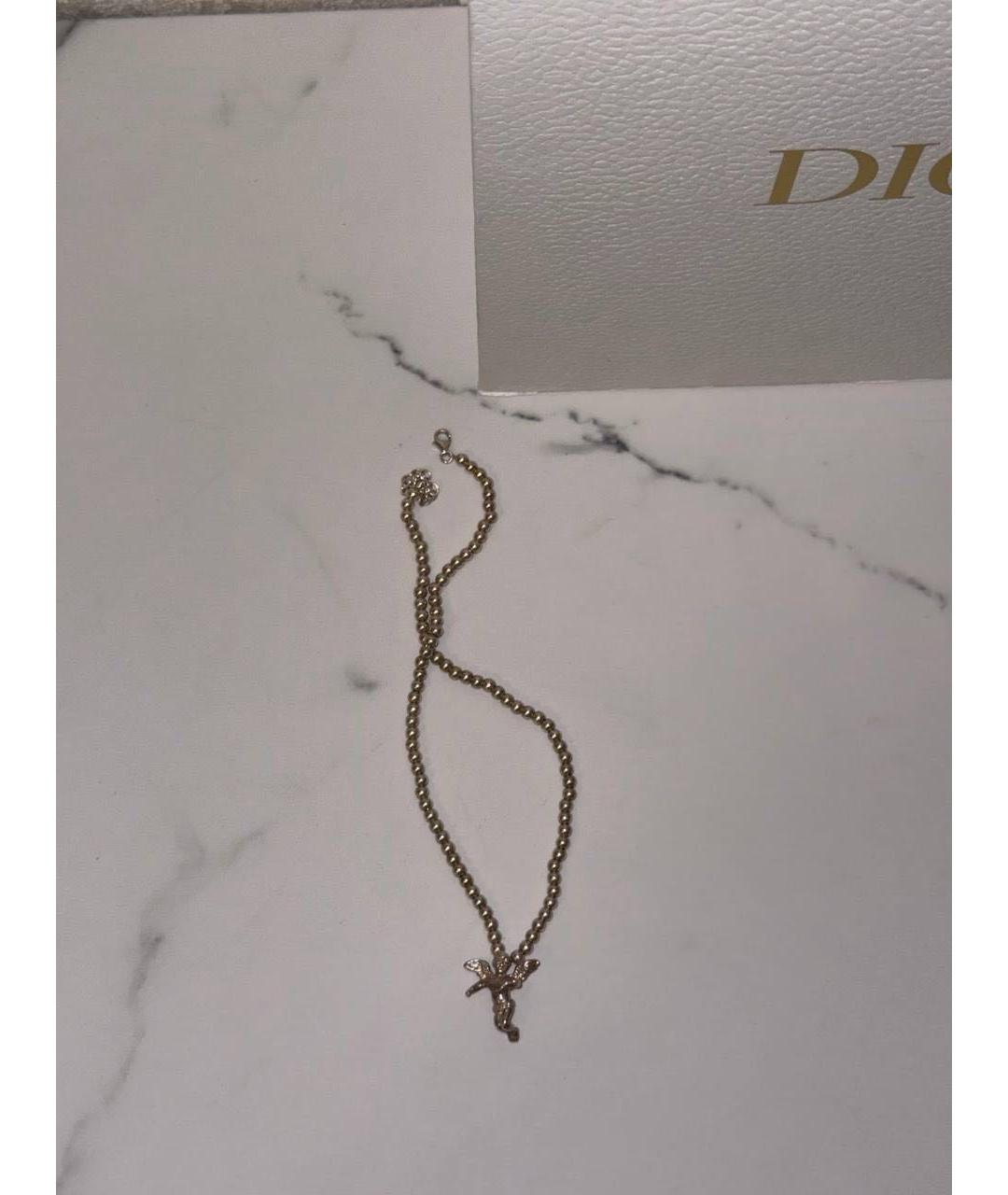CHRISTIAN DIOR Золотое колье, фото 3