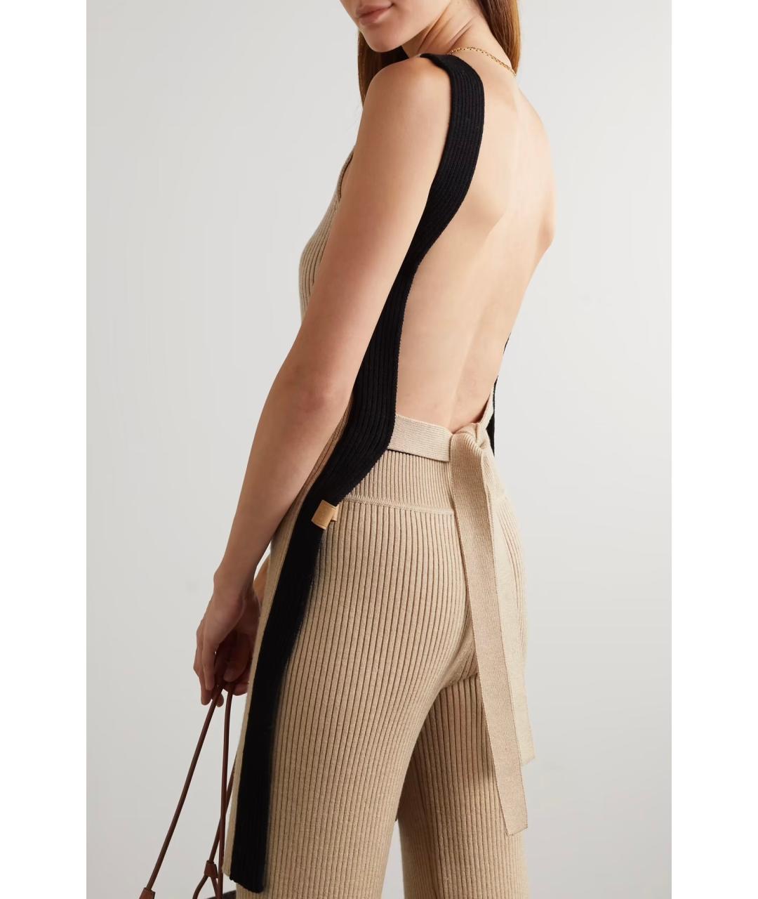 LOEWE Бежевая майка, фото 4