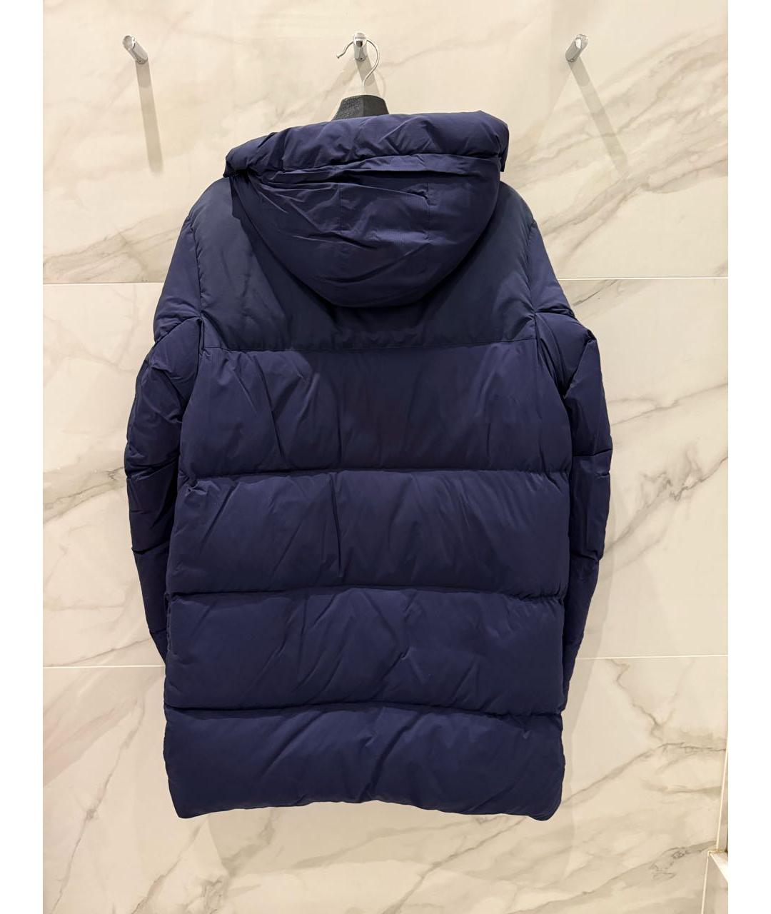 CANADA GOOSE Темно-синяя полиамидовая куртка, фото 2