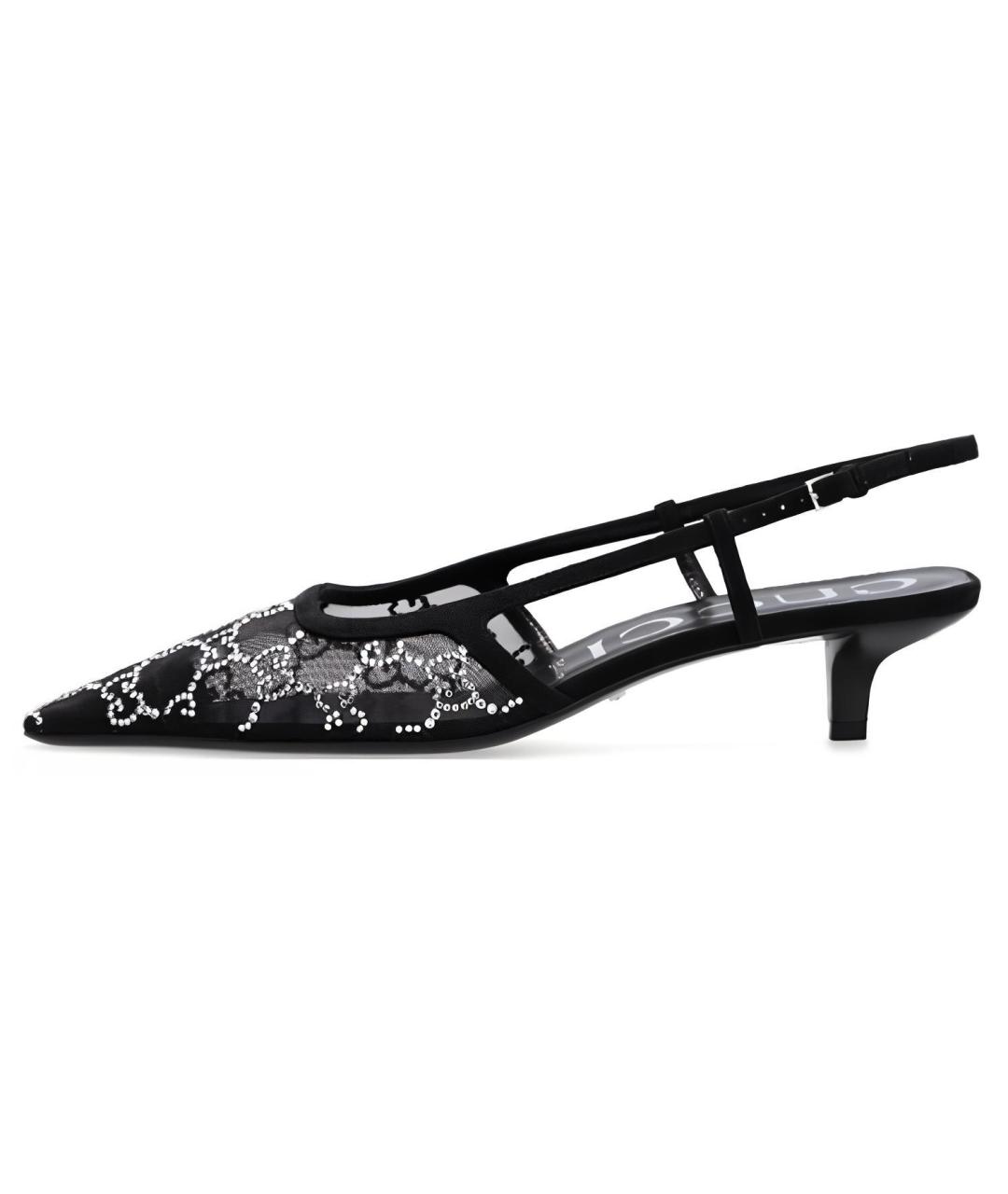 GUCCI Лодочки на низком каблуке, фото 2