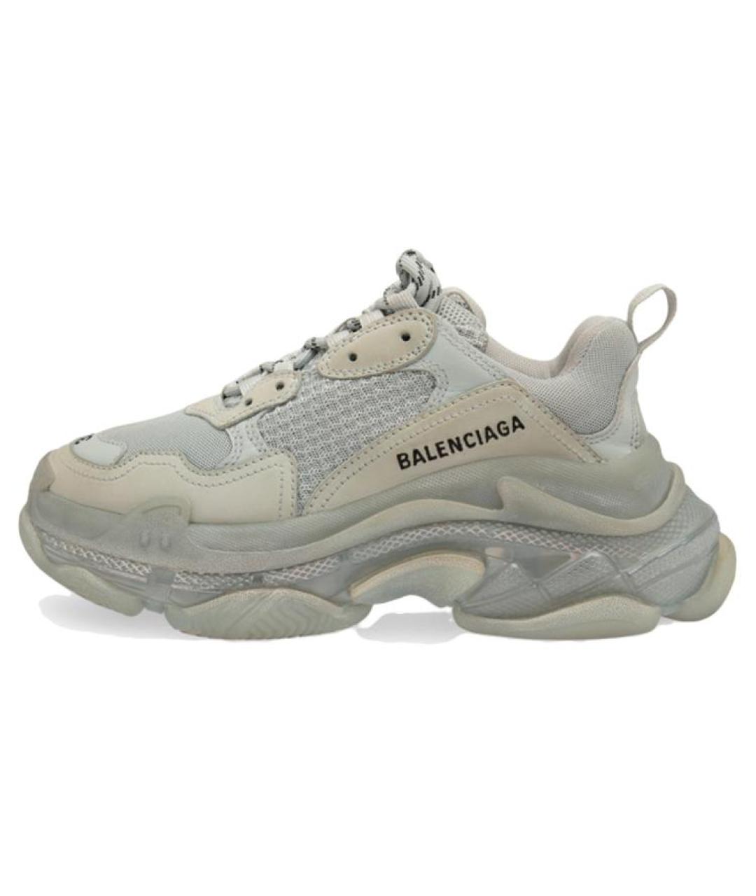 BALENCIAGA Серые кроссовки, фото 2