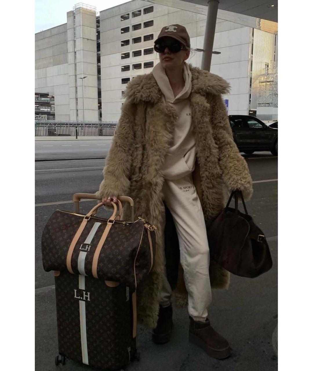 SPORTY AND RICH Бежевый хлопковый спортивные костюмы, фото 4