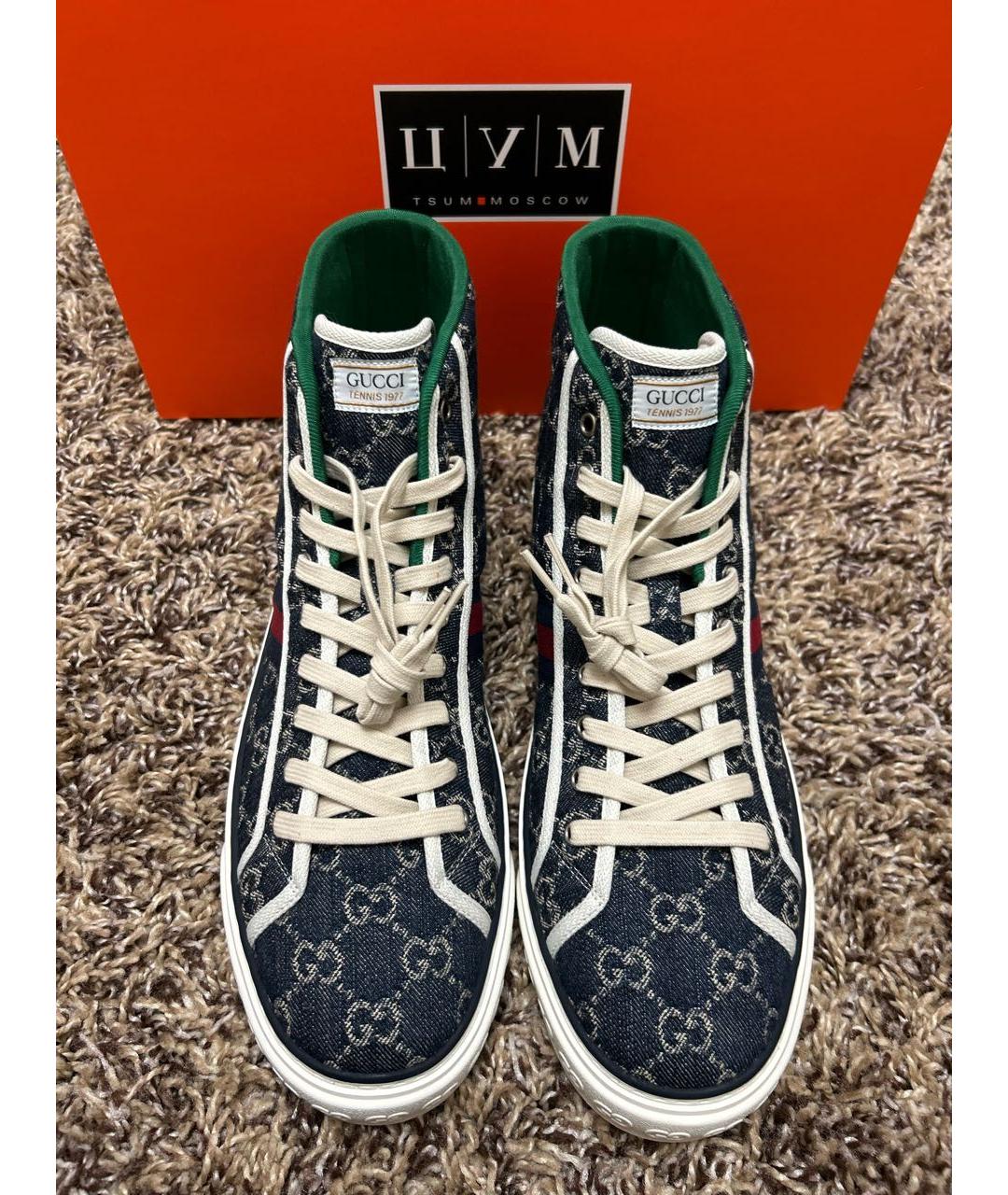GUCCI Высокие кроссовки / кеды, фото 3