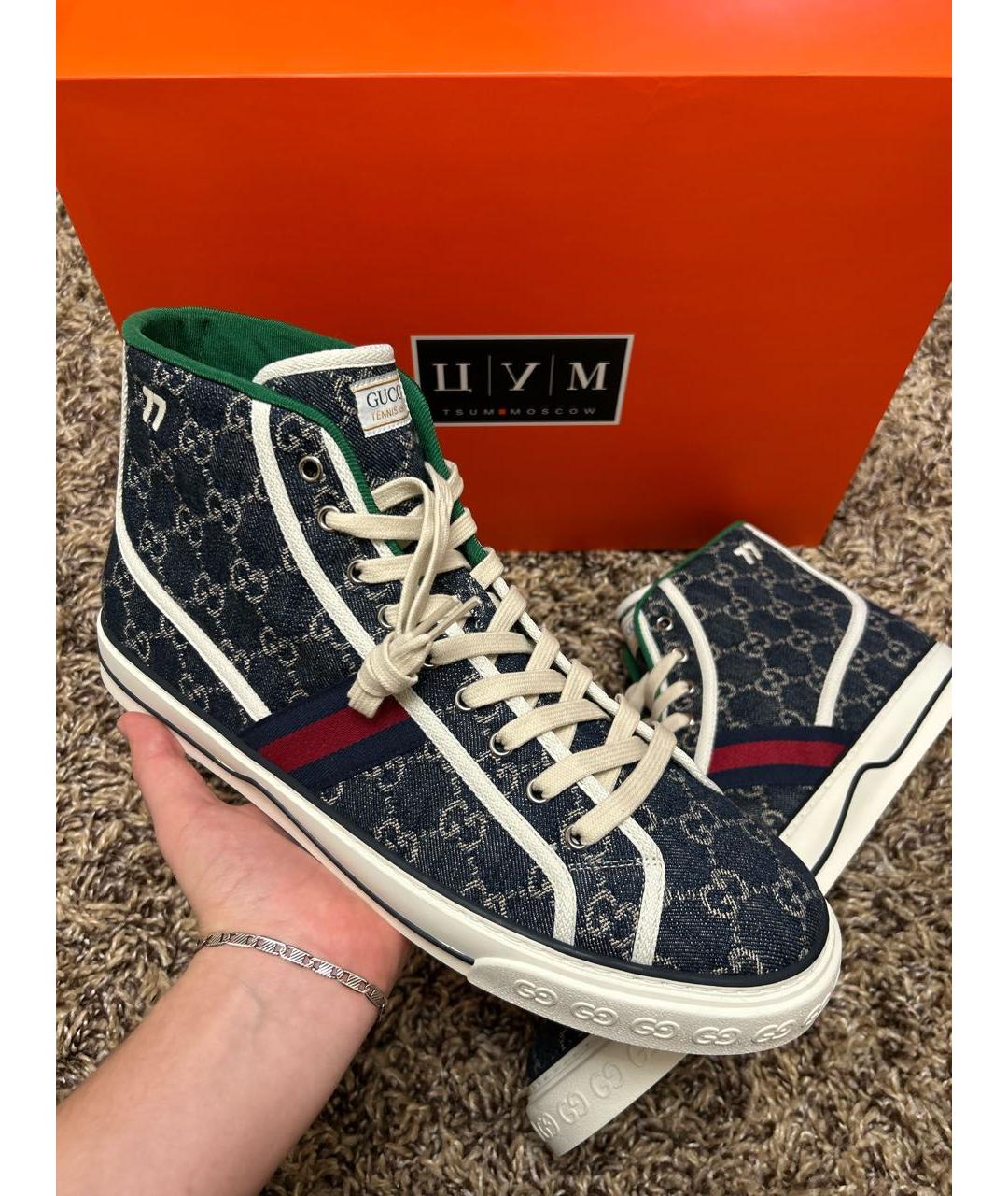 GUCCI Высокие кроссовки / кеды, фото 8