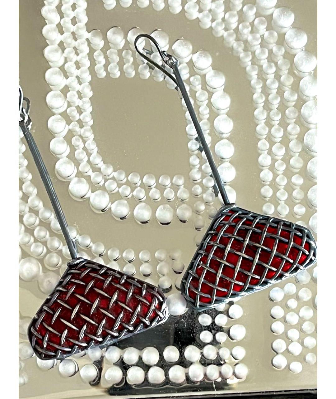 BOTTEGA VENETA Серебряные серьги, фото 5