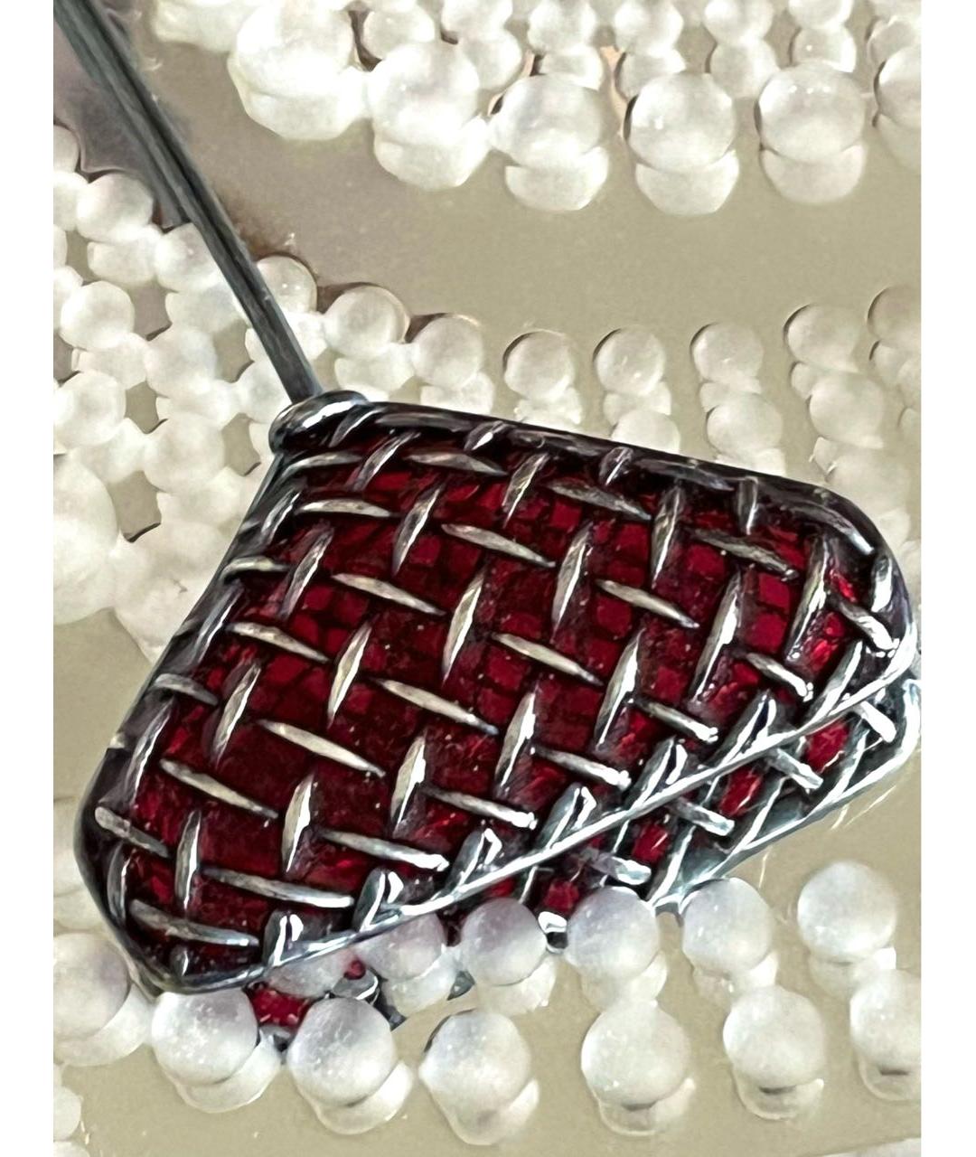 BOTTEGA VENETA Серебряные серьги, фото 7