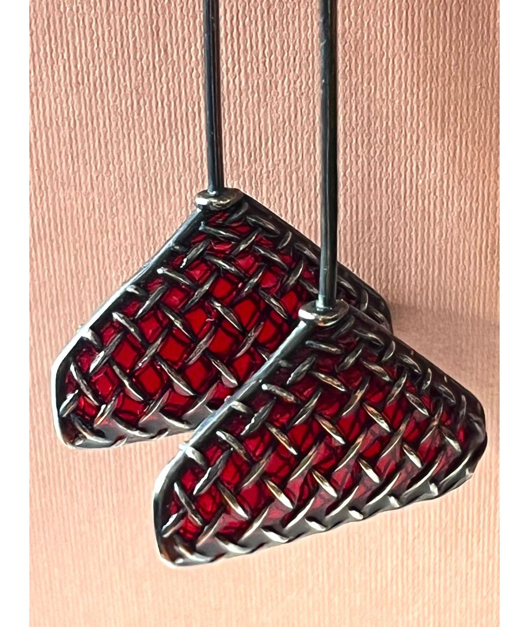 BOTTEGA VENETA Серебряные серьги, фото 3