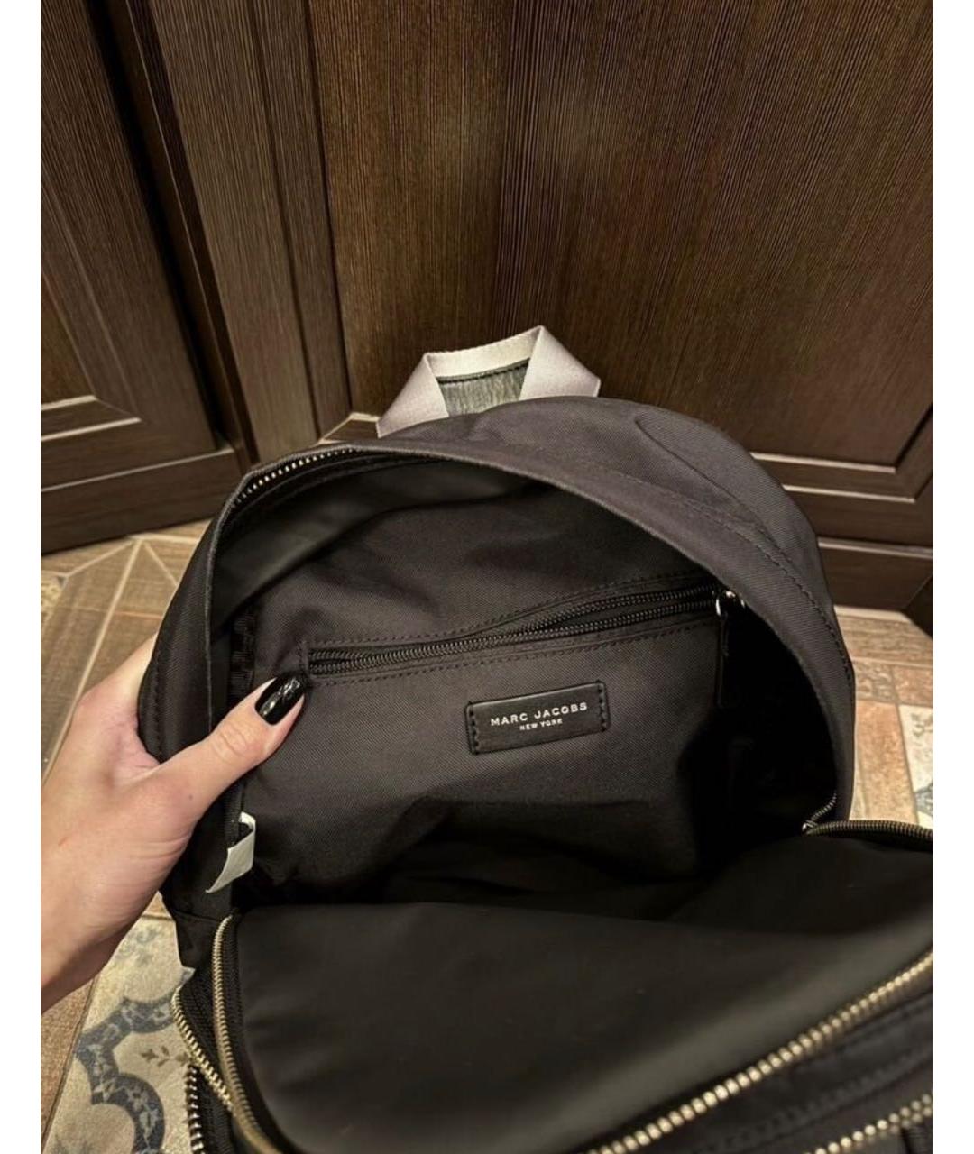 MARC JACOBS Черный рюкзак, фото 4