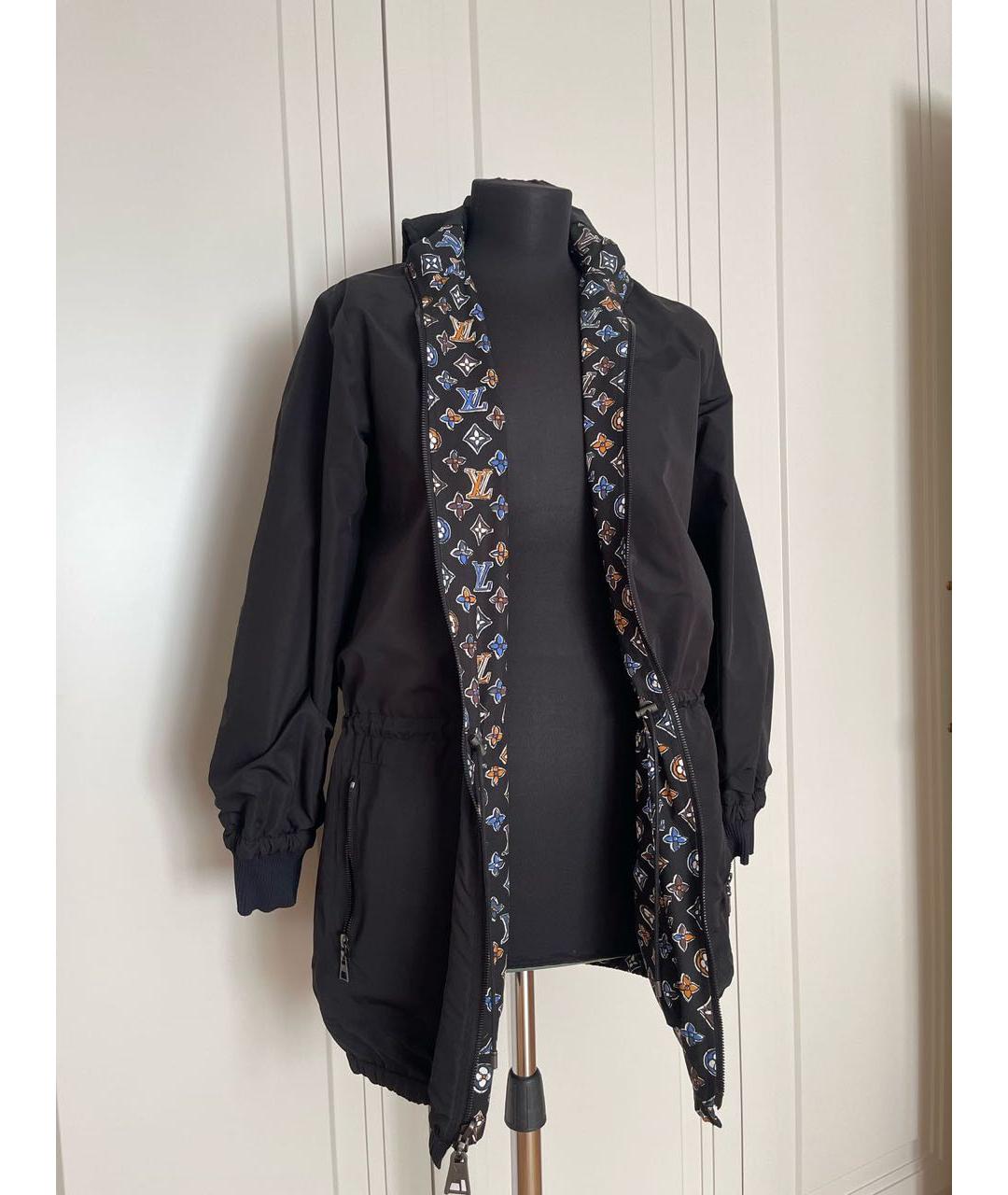 LOUIS VUITTON Черная хлопковая парка, фото 7