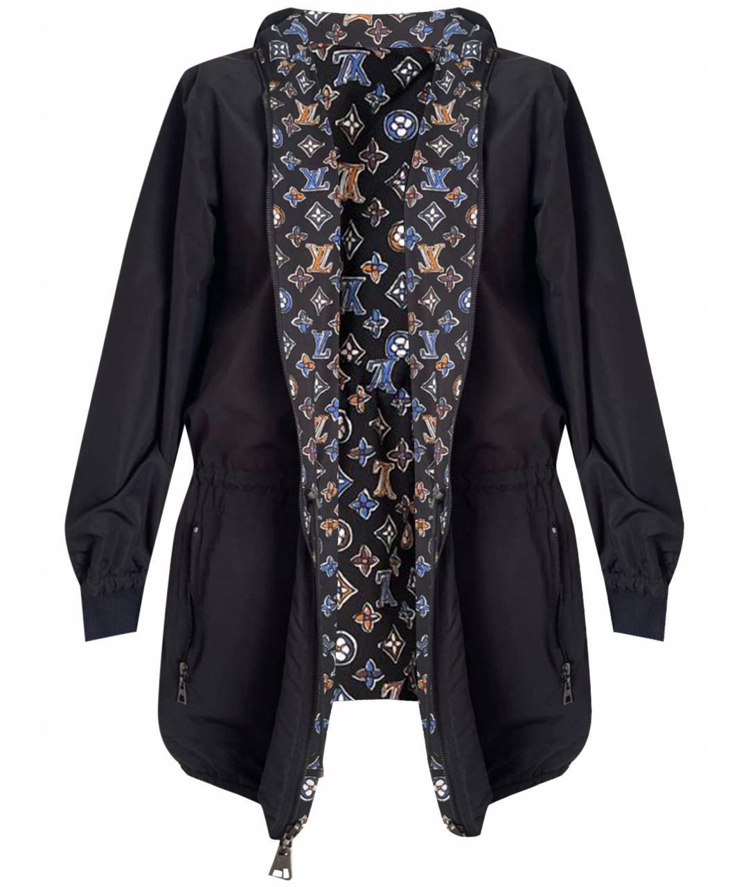 LOUIS VUITTON Черная хлопковая парка, фото 1