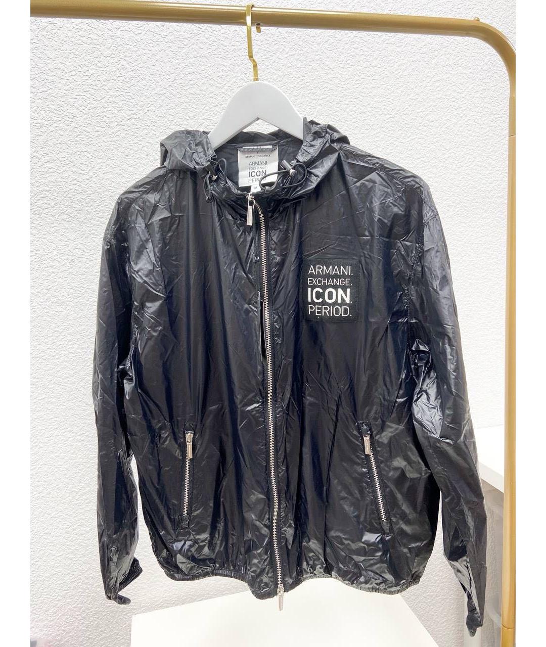 ARMANI EXCHANGE Черная спортивная куртка, фото 5