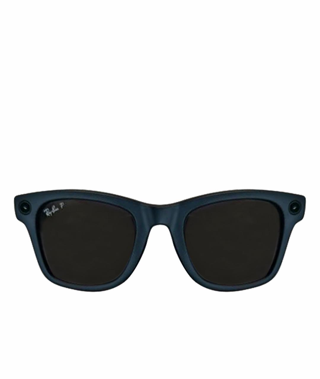 RAY BAN Черные солнцезащитные очки, фото 1