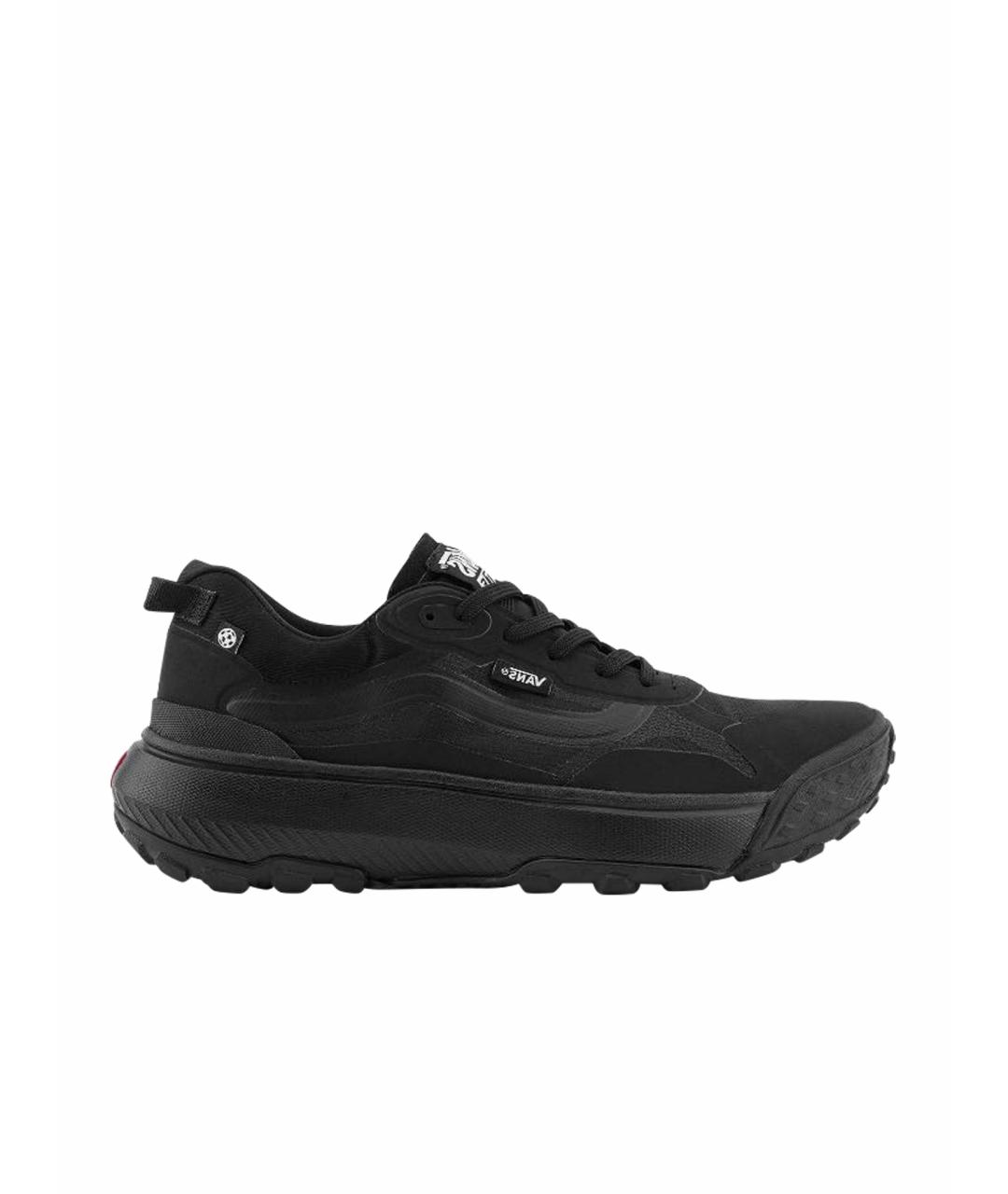 VANS Черные текстильные низкие кроссовки / кеды, фото 1