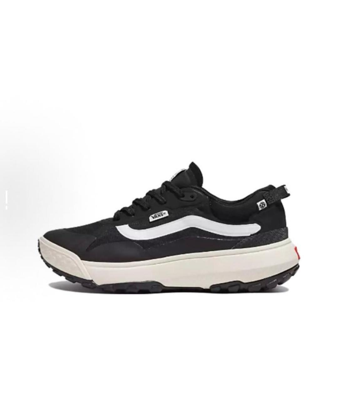 VANS Черные текстильные низкие кроссовки / кеды, фото 2