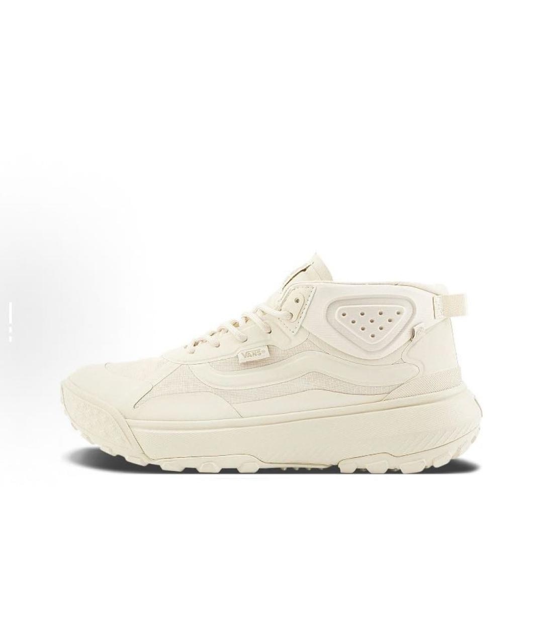 VANS Бежевые текстильные низкие кроссовки / кеды, фото 2