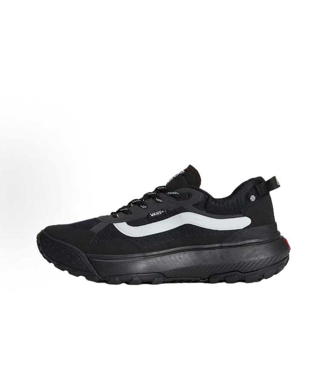 VANS Черные текстильные низкие кроссовки / кеды, фото 2