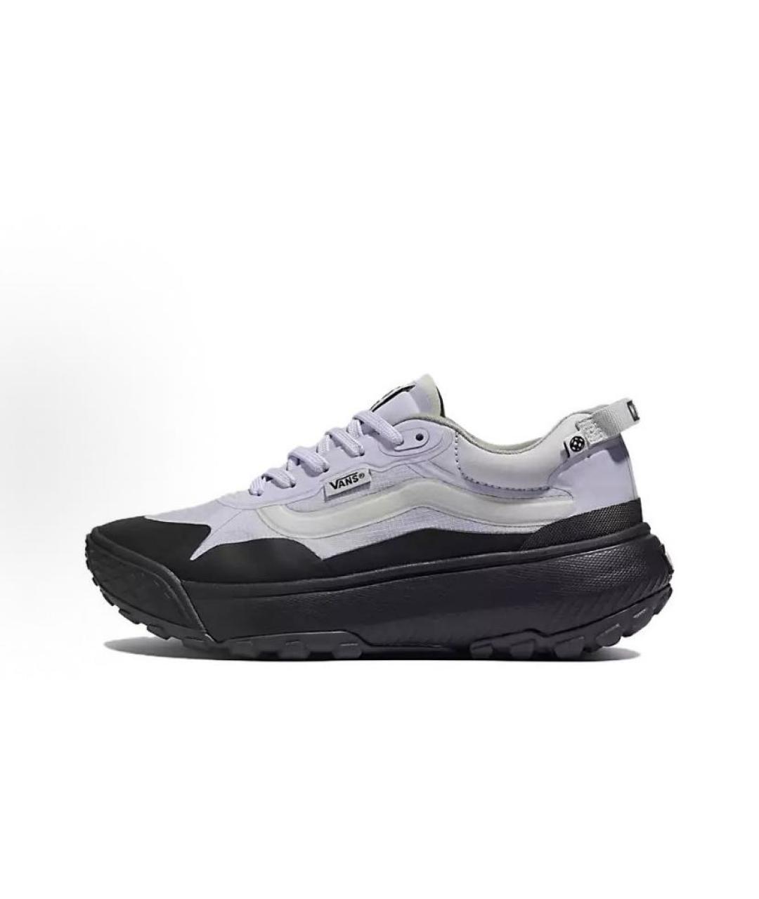 VANS Голубые текстильные низкие кроссовки / кеды, фото 2