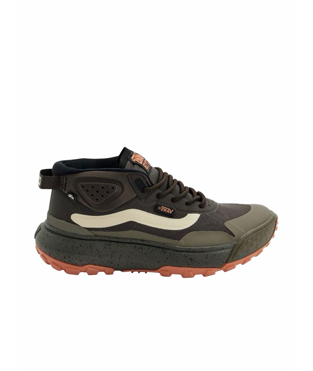 VANS Хаки текстильные низкие кроссовки / кеды, фото 1