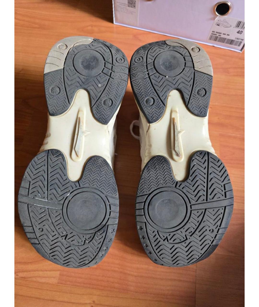 PREMIATA Серые кожаные кроссовки, фото 6