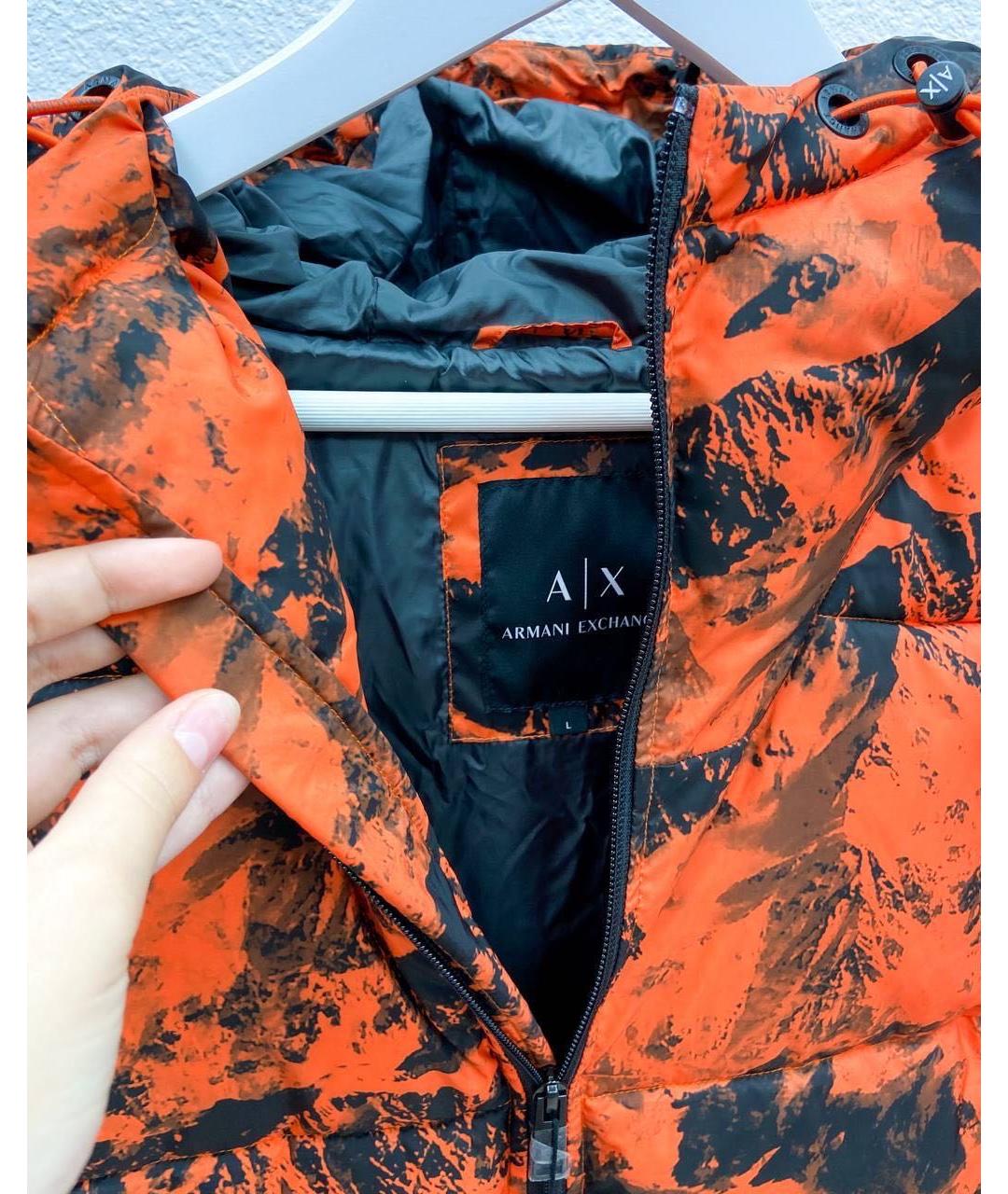 ARMANI EXCHANGE Оранжевая куртка, фото 3