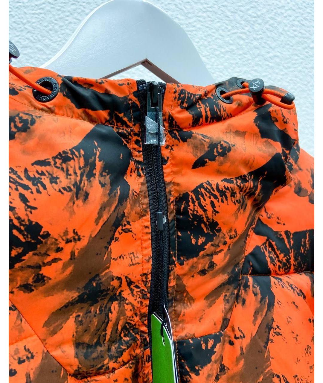 ARMANI EXCHANGE Оранжевая куртка, фото 5