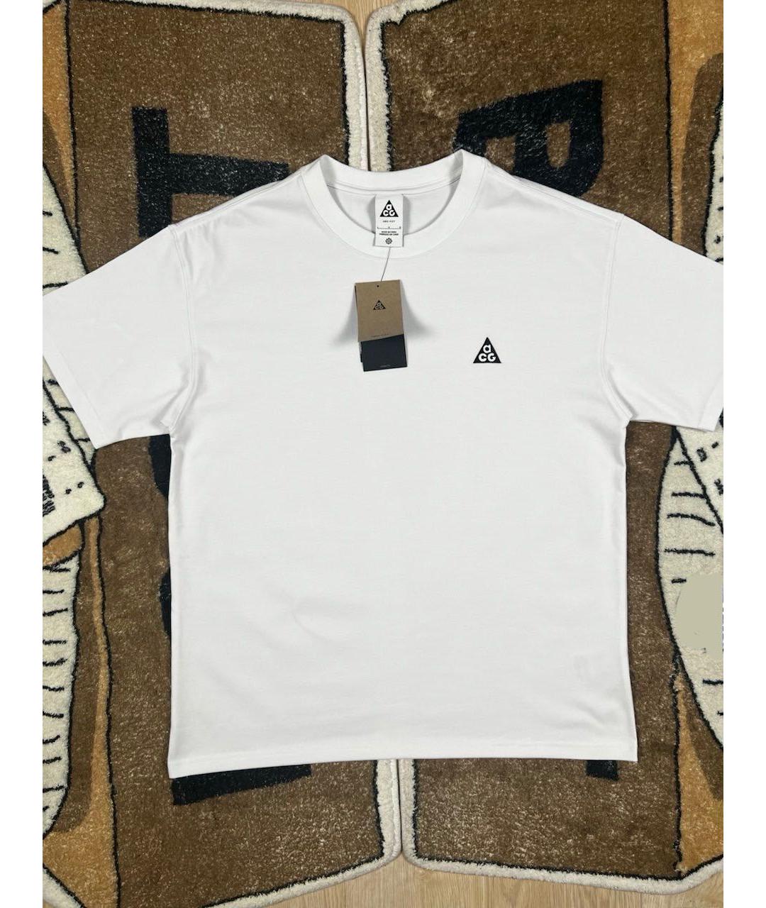 NIKE ACG Белая хлопковая футболка, фото 2