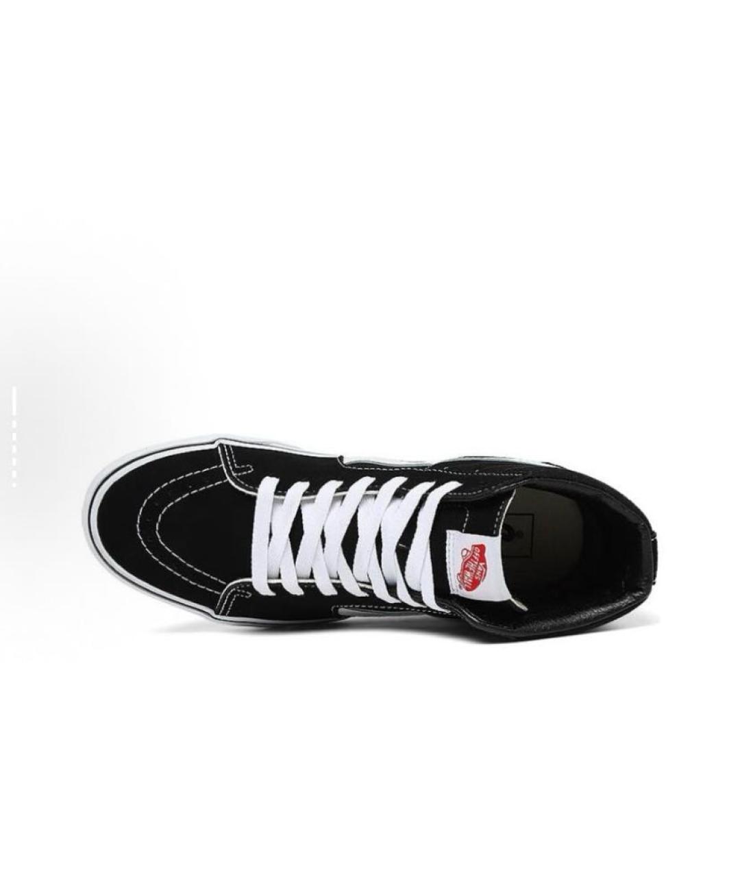 VANS Черные замшевые высокие кроссовки / кеды, фото 5
