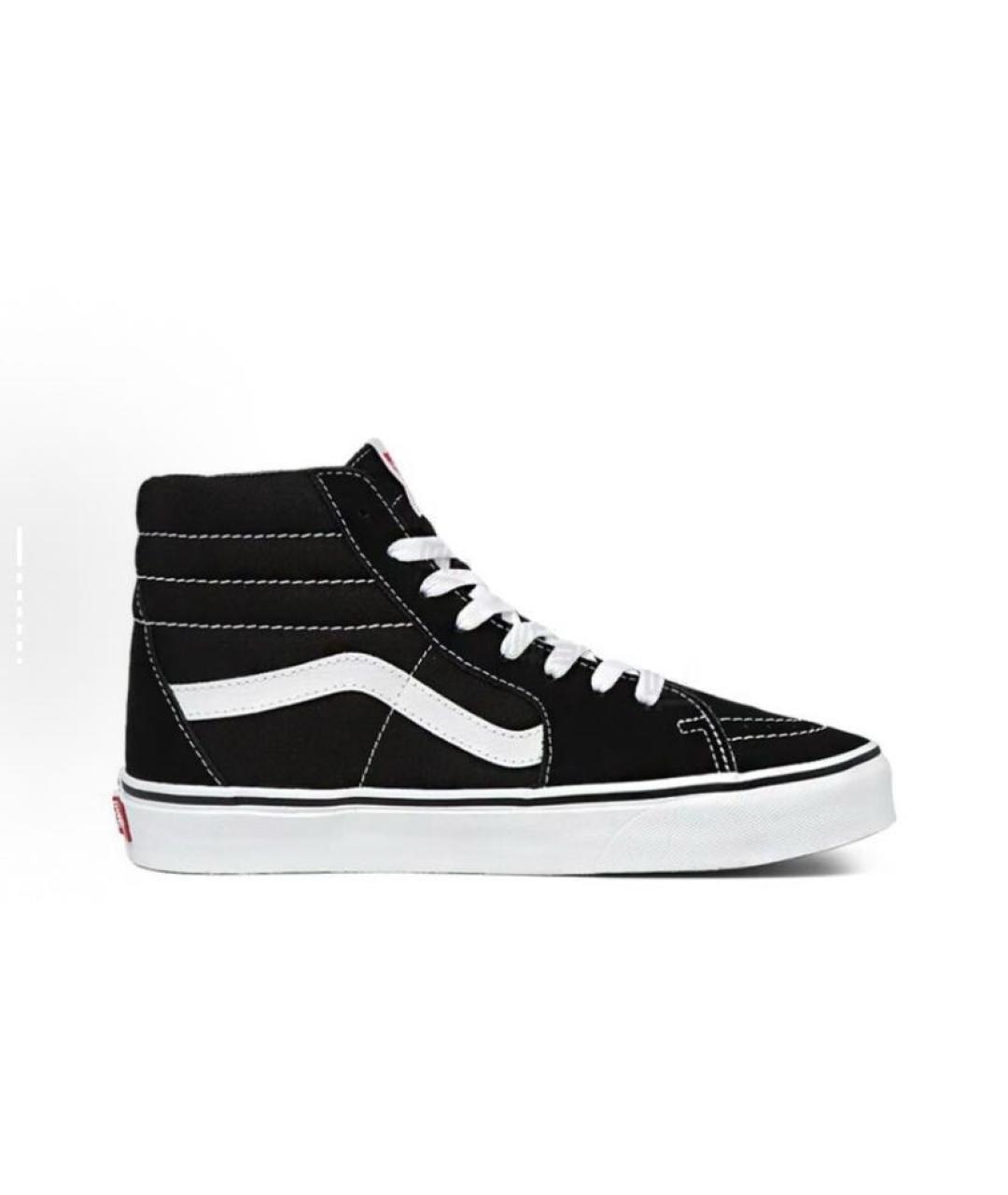 VANS Черные замшевые высокие кроссовки / кеды, фото 6
