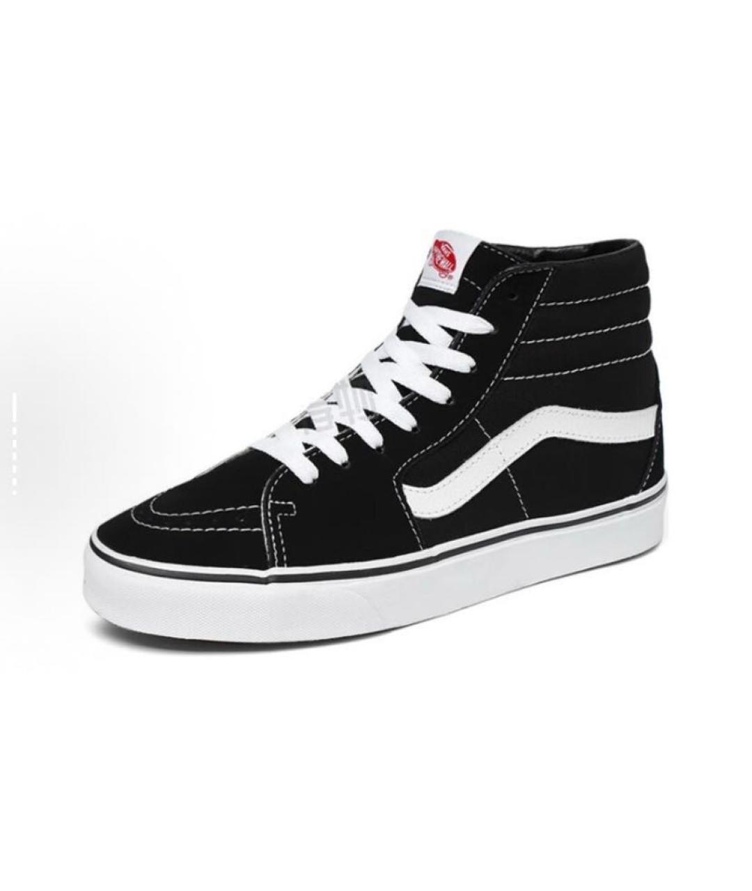 VANS Черные замшевые высокие кроссовки / кеды, фото 3