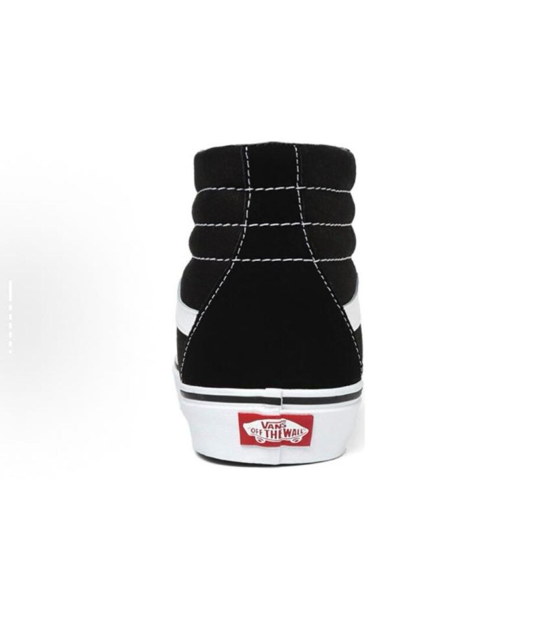 VANS Черные замшевые высокие кроссовки / кеды, фото 4