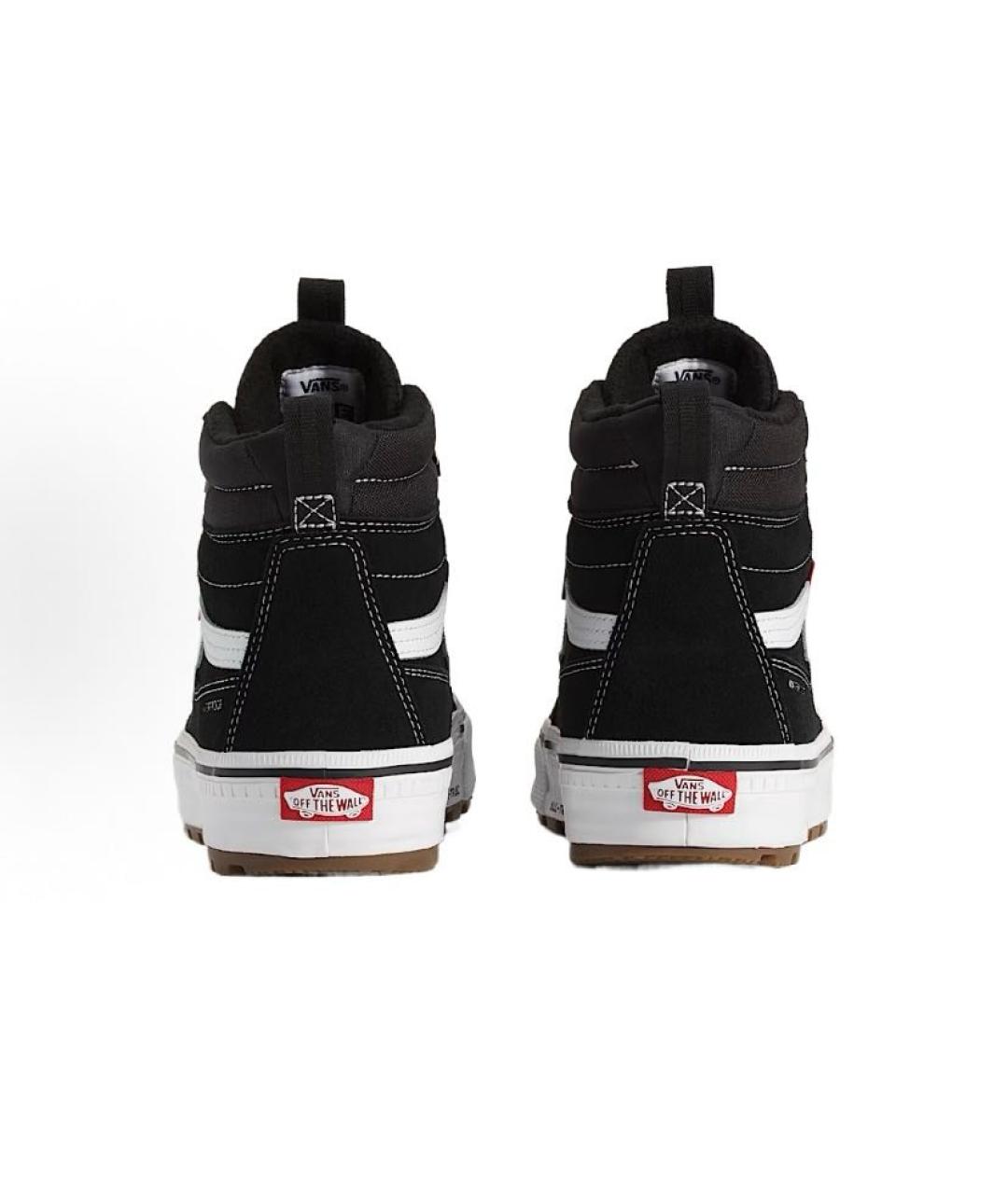 VANS Черные замшевые высокие кроссовки / кеды, фото 4