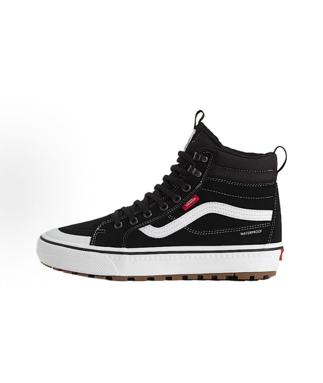 VANS Черные замшевые высокие кроссовки / кеды, фото 2