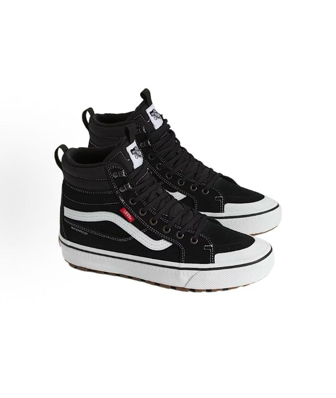 VANS Черные замшевые высокие кроссовки / кеды, фото 3