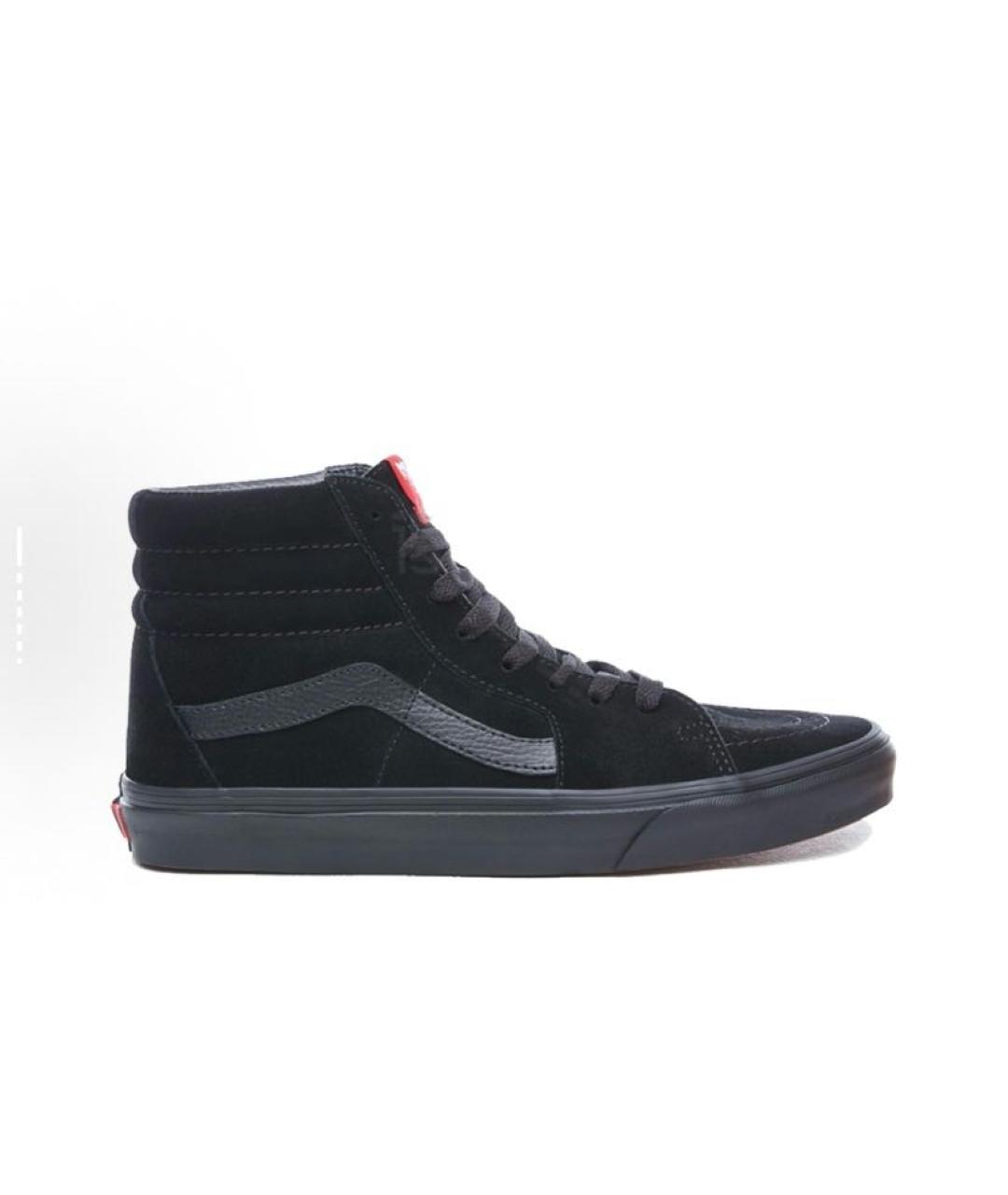 VANS Черные замшевые высокие кроссовки / кеды, фото 6