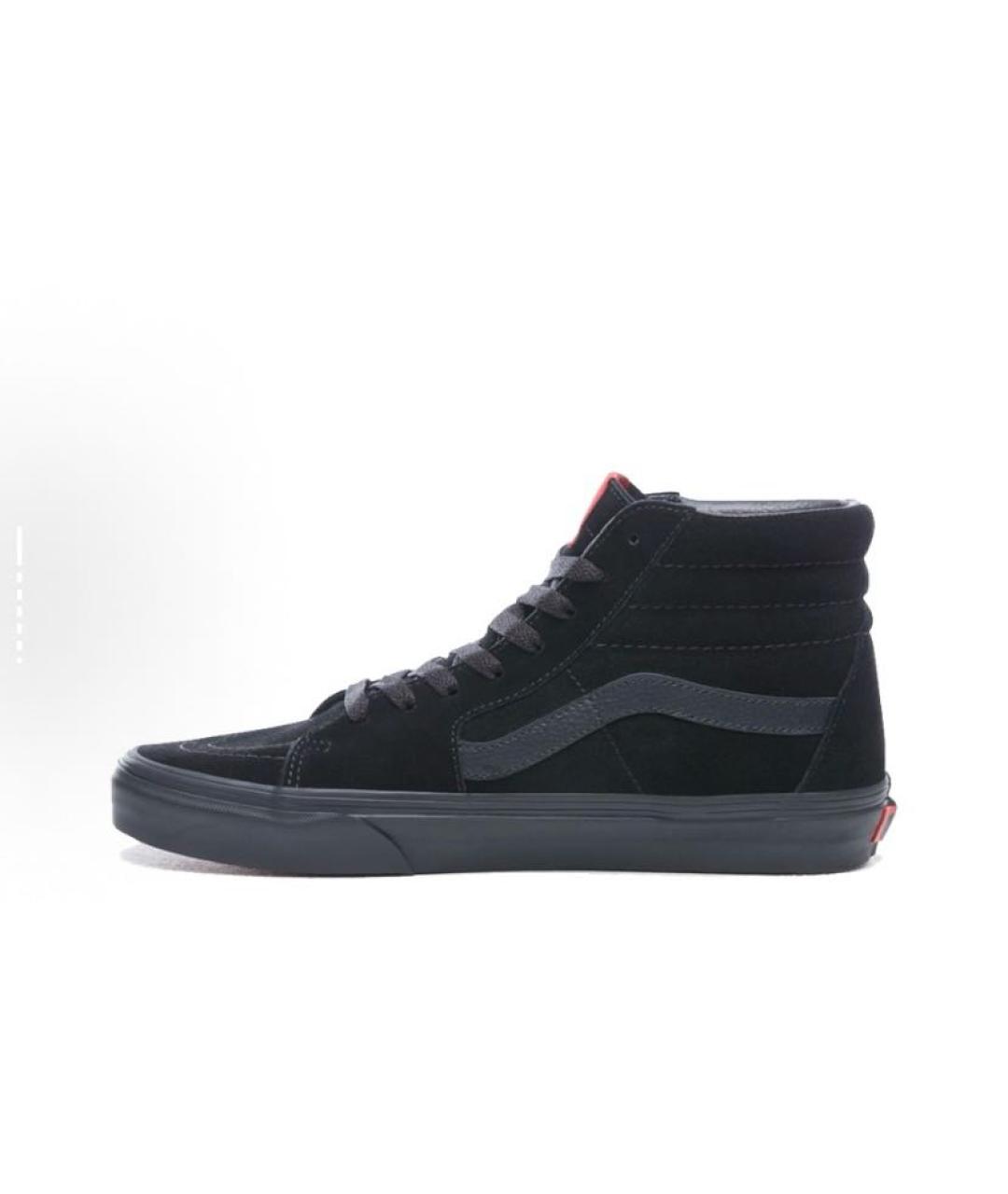 VANS Черные замшевые высокие кроссовки / кеды, фото 2