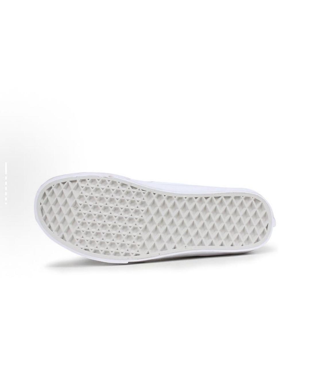 VANS Белые текстильные высокие кроссовки / кеды, фото 6