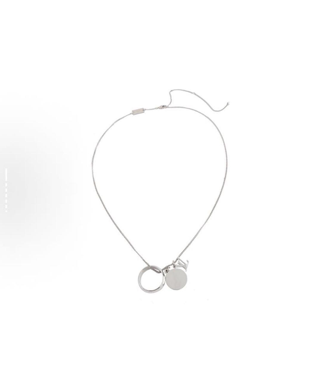 LOUIS VUITTON Серебряная подвеска, фото 2