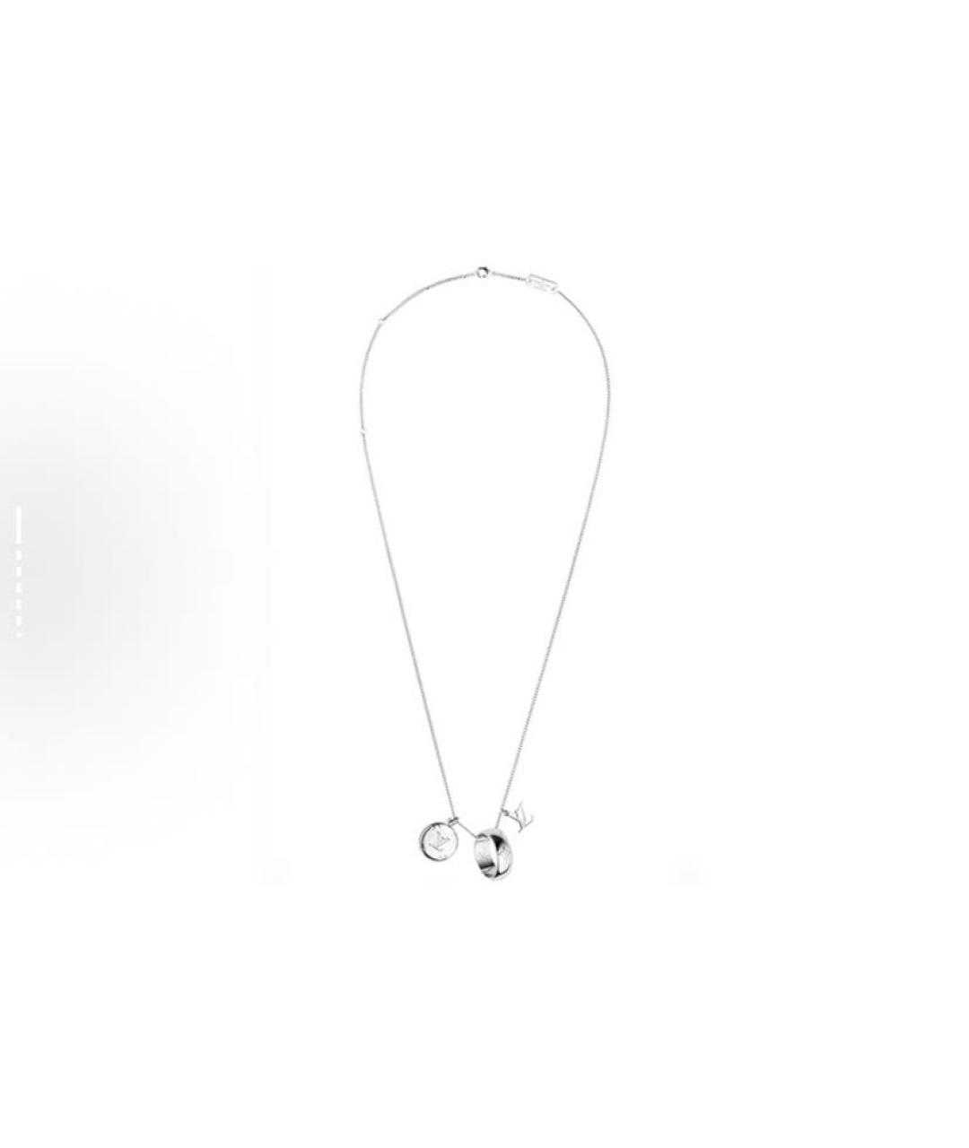 LOUIS VUITTON Серебряная подвеска, фото 4