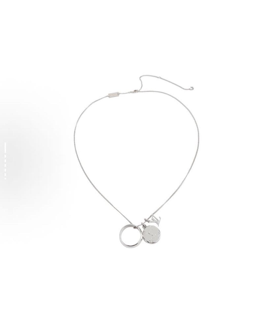 LOUIS VUITTON Серебряная подвеска, фото 3