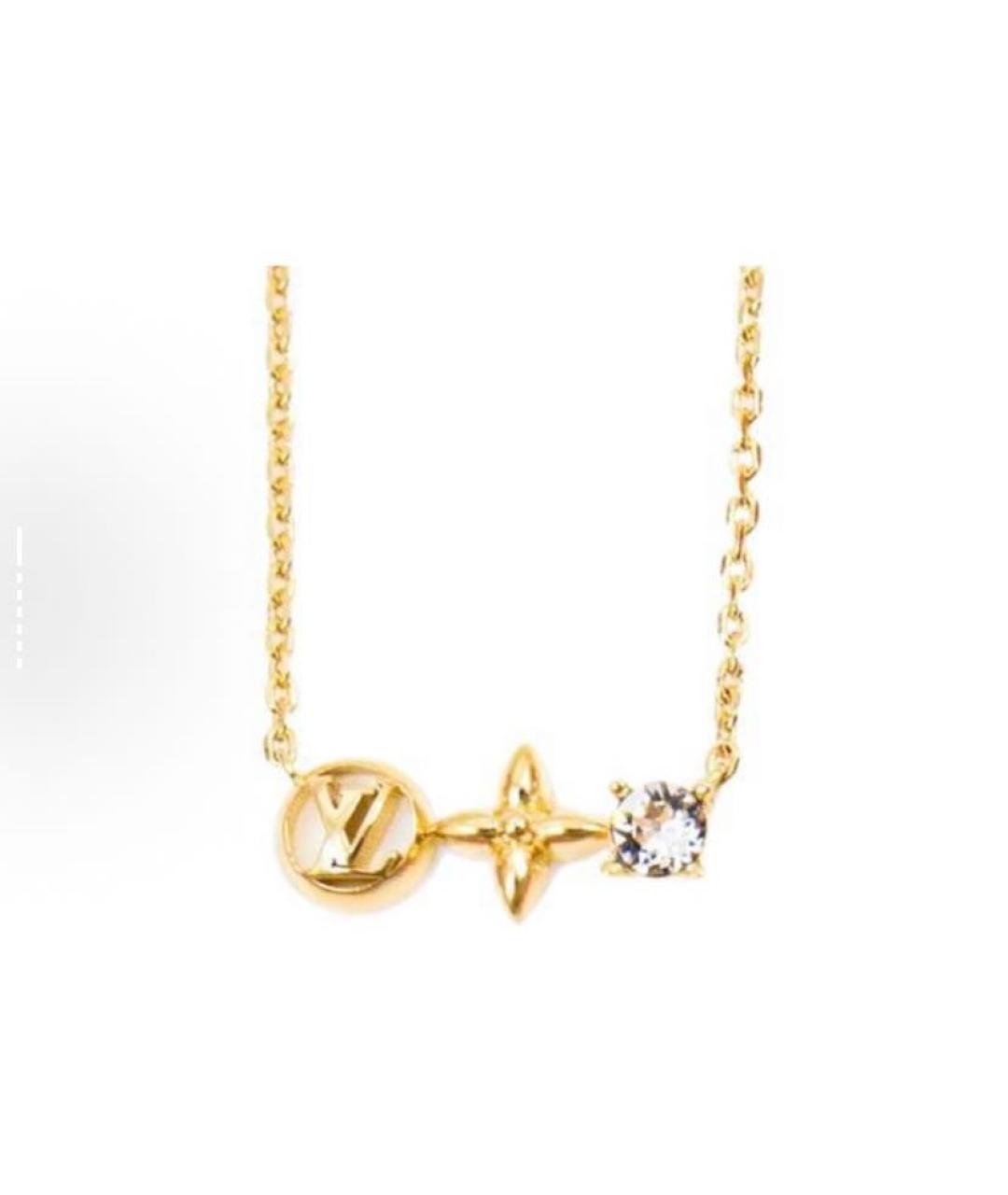 LOUIS VUITTON Золотая подвеска, фото 5