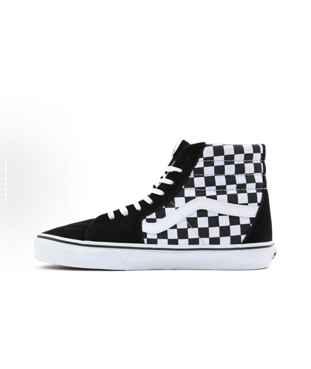 VANS Черные текстильные высокие кроссовки / кеды, фото 2